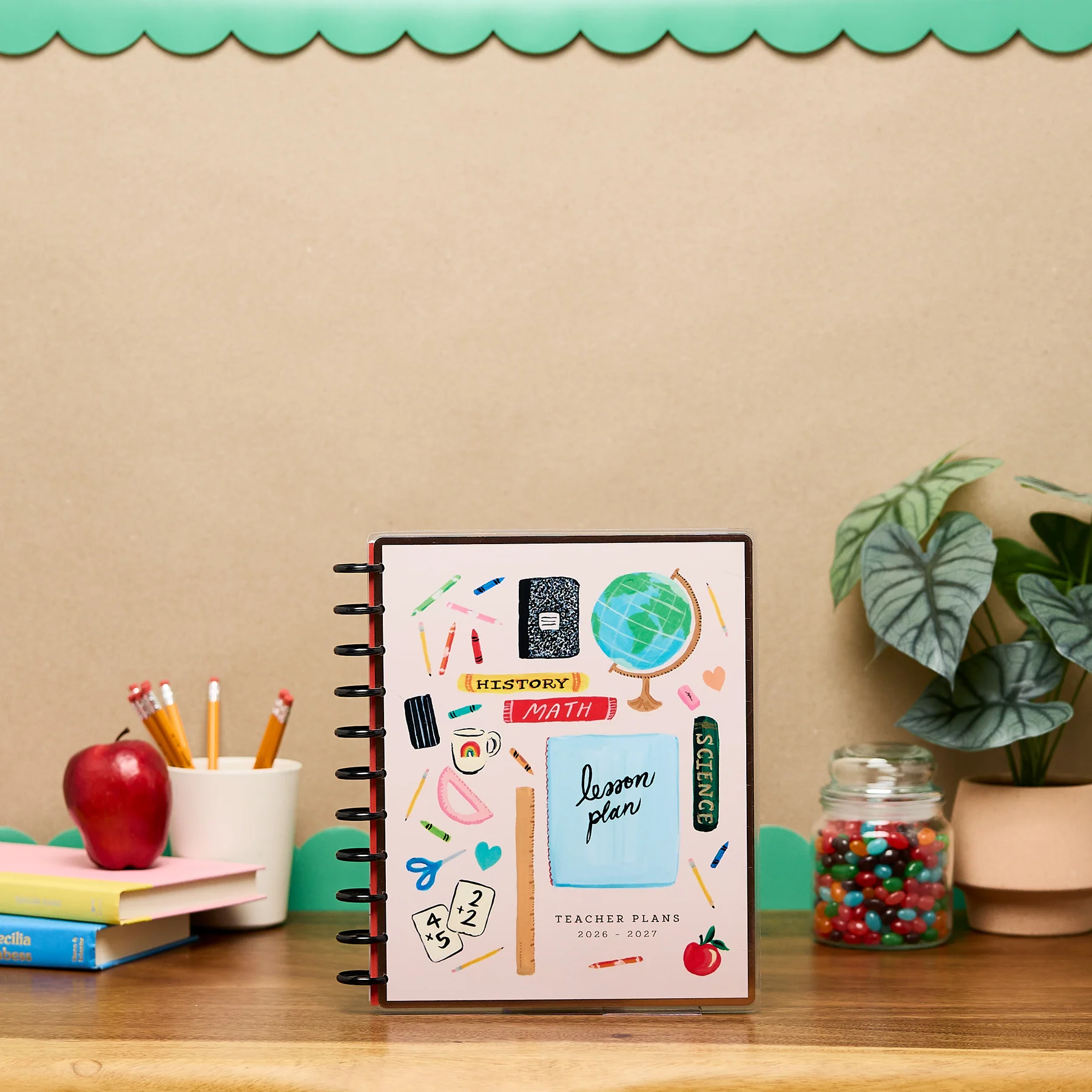2026–2027 Bright Lessons Customizable Teacher Planner - Big Teacher Layout - 12 Months - Image 3