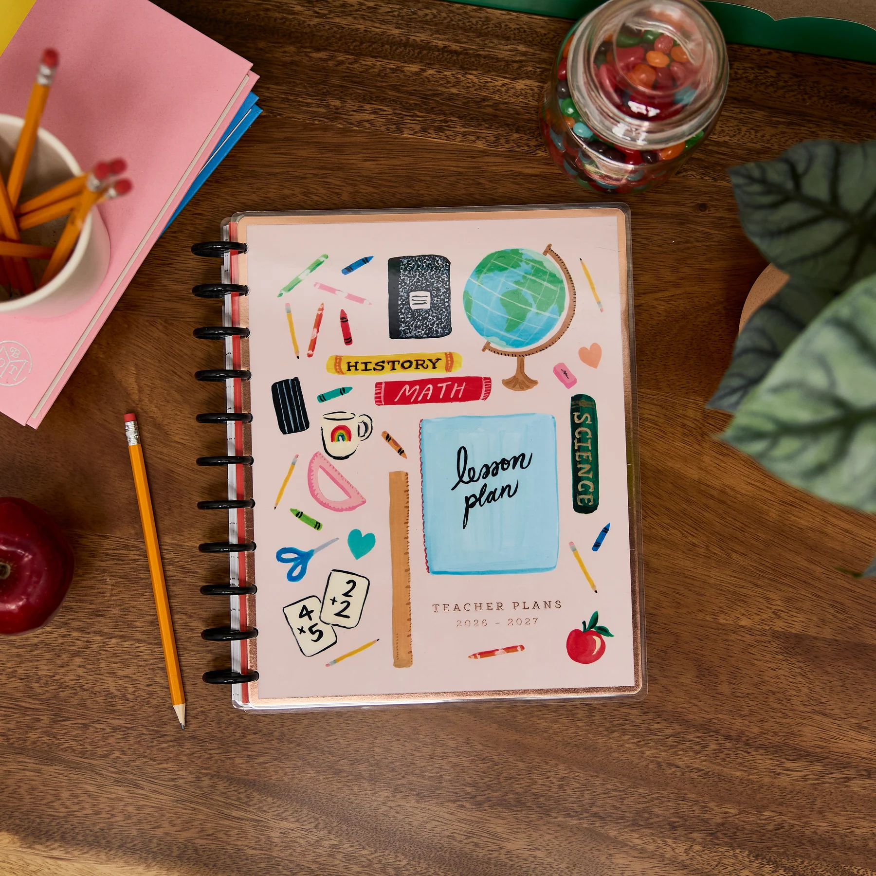 2026–2027 Bright Lessons Customizable Teacher Planner - Big Teacher Layout - 12 Months - Image 7