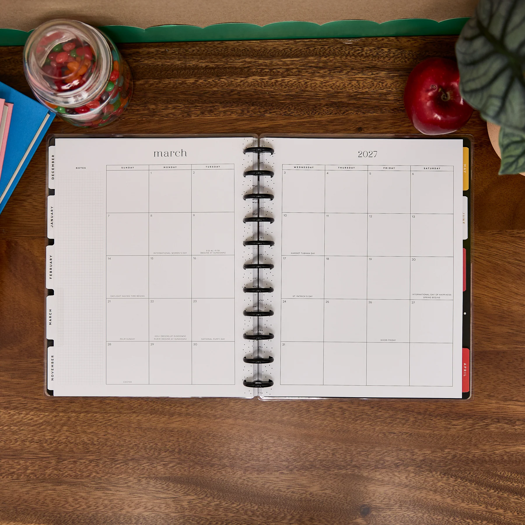 2026–2027 Bright Lessons Customizable Teacher Planner - Big Teacher Layout - 12 Months - Image 8
