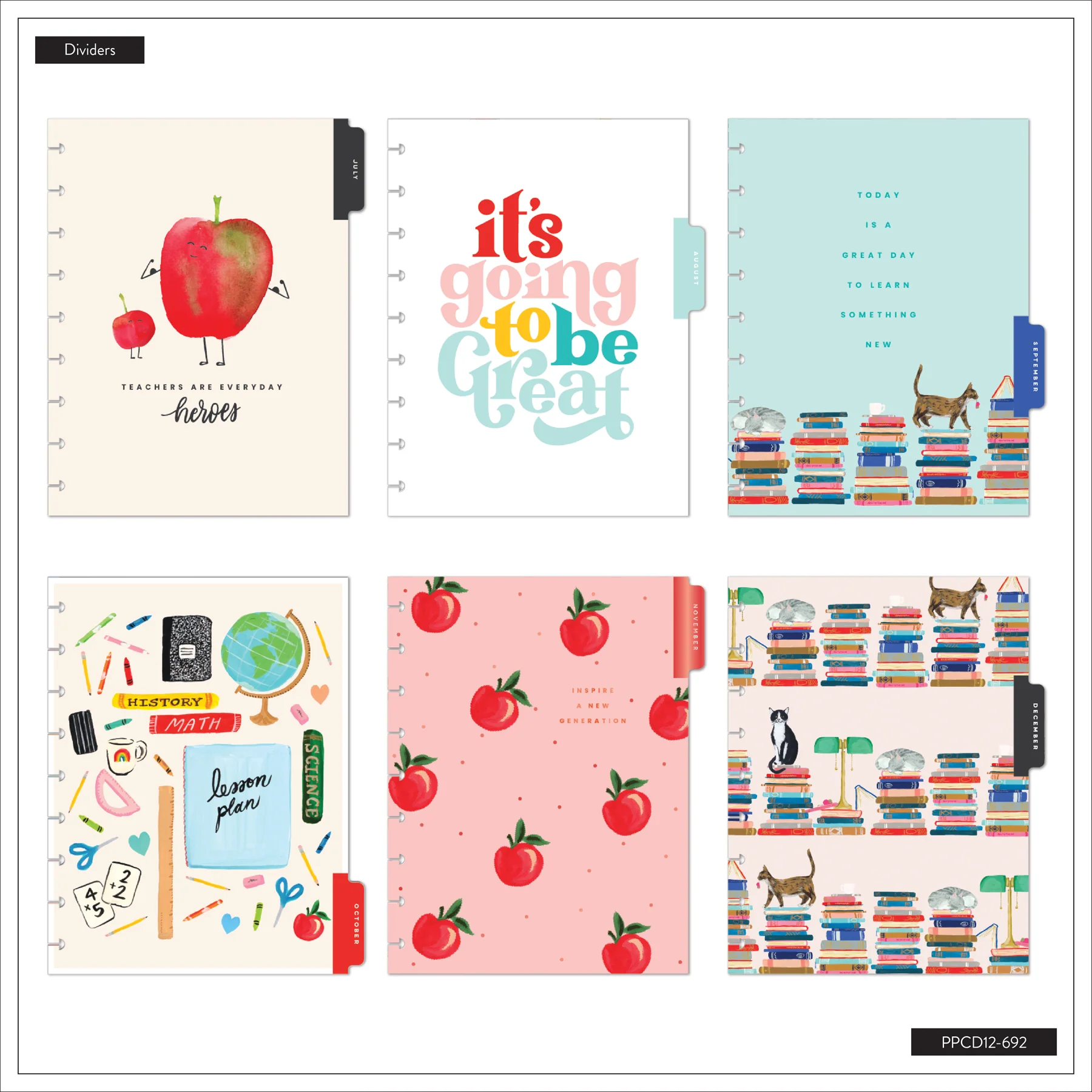 2026–2027 Bright Lessons Customizable Teacher Planner - Classic Teacher Layout - 12 Months - Image 12