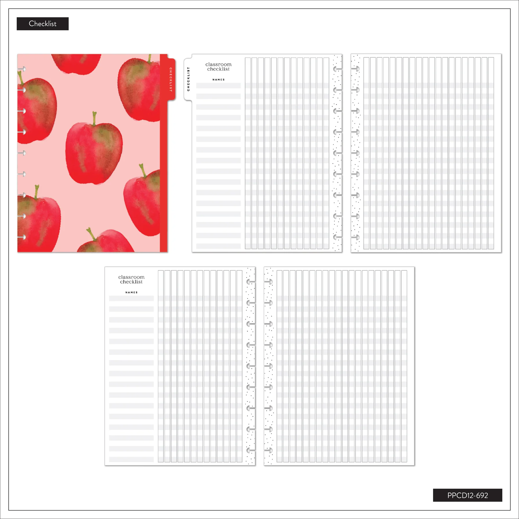 2026–2027 Bright Lessons Customizable Teacher Planner - Classic Teacher Layout - 12 Months - Image 14