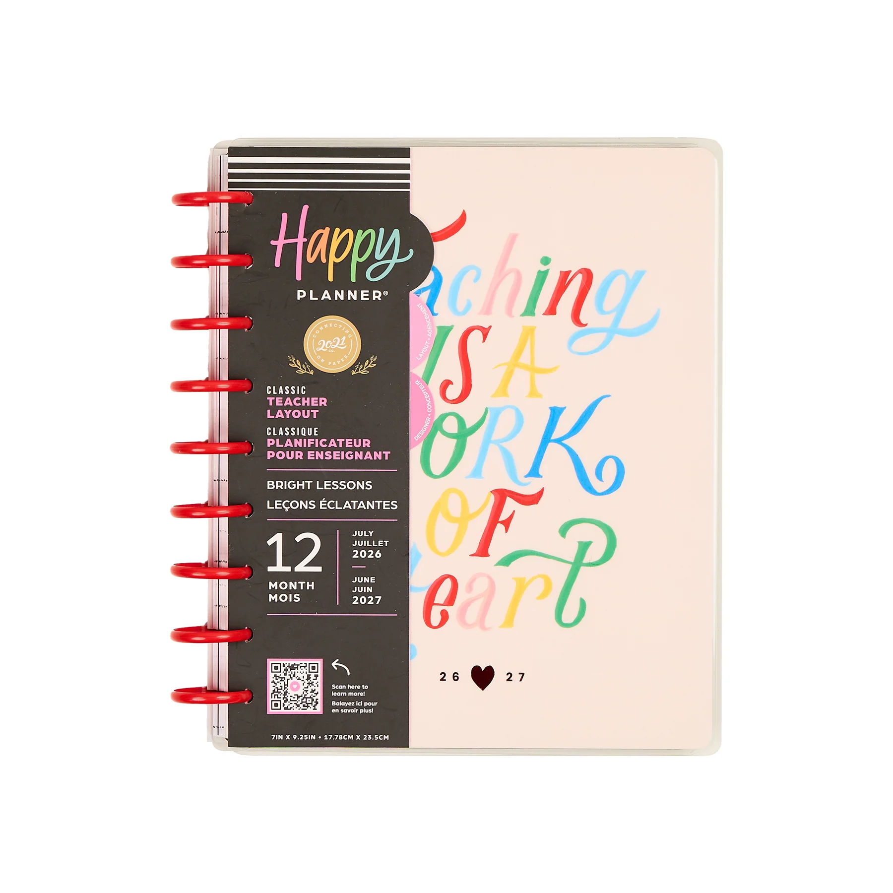 2026–2027 Bright Lessons Customizable Teacher Planner - Classic Teacher Layout - 12 Months - Image 19