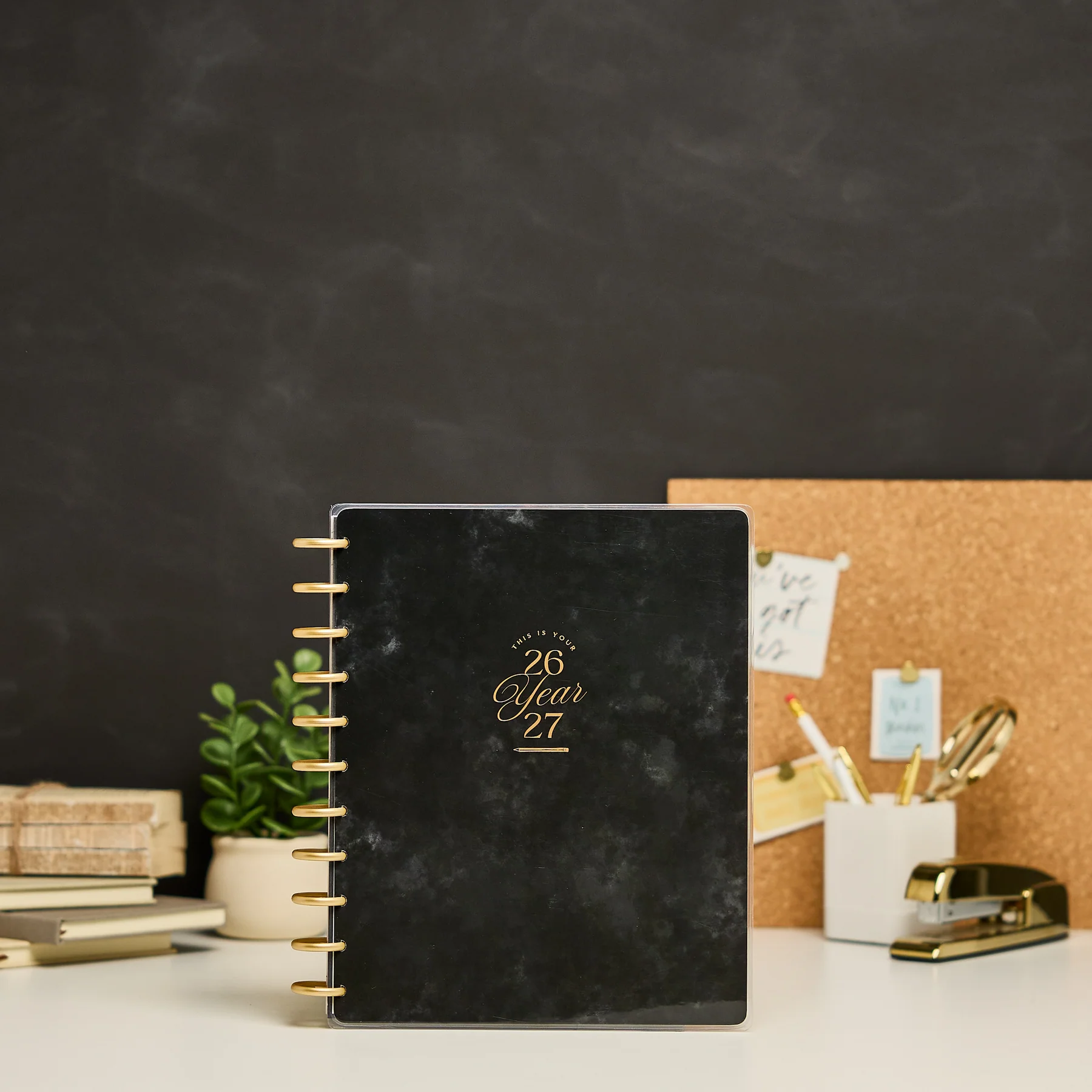2026–2027 Chalkboard Charm Customizable Teacher Planner - Big Teacher Layout - 12 Months - Image 3