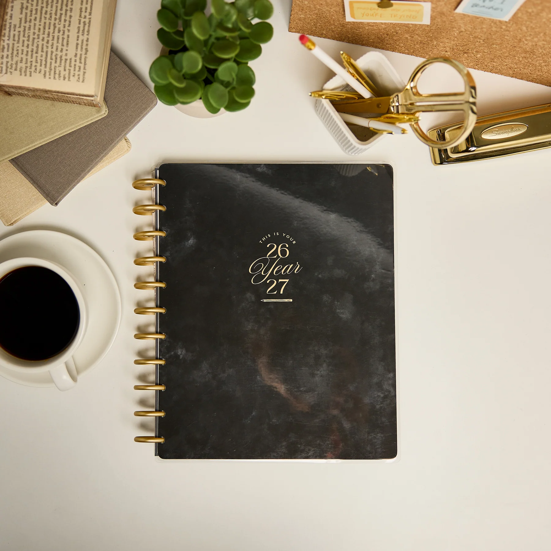 2026–2027 Chalkboard Charm Customizable Teacher Planner - Big Teacher Layout - 12 Months - Image 30