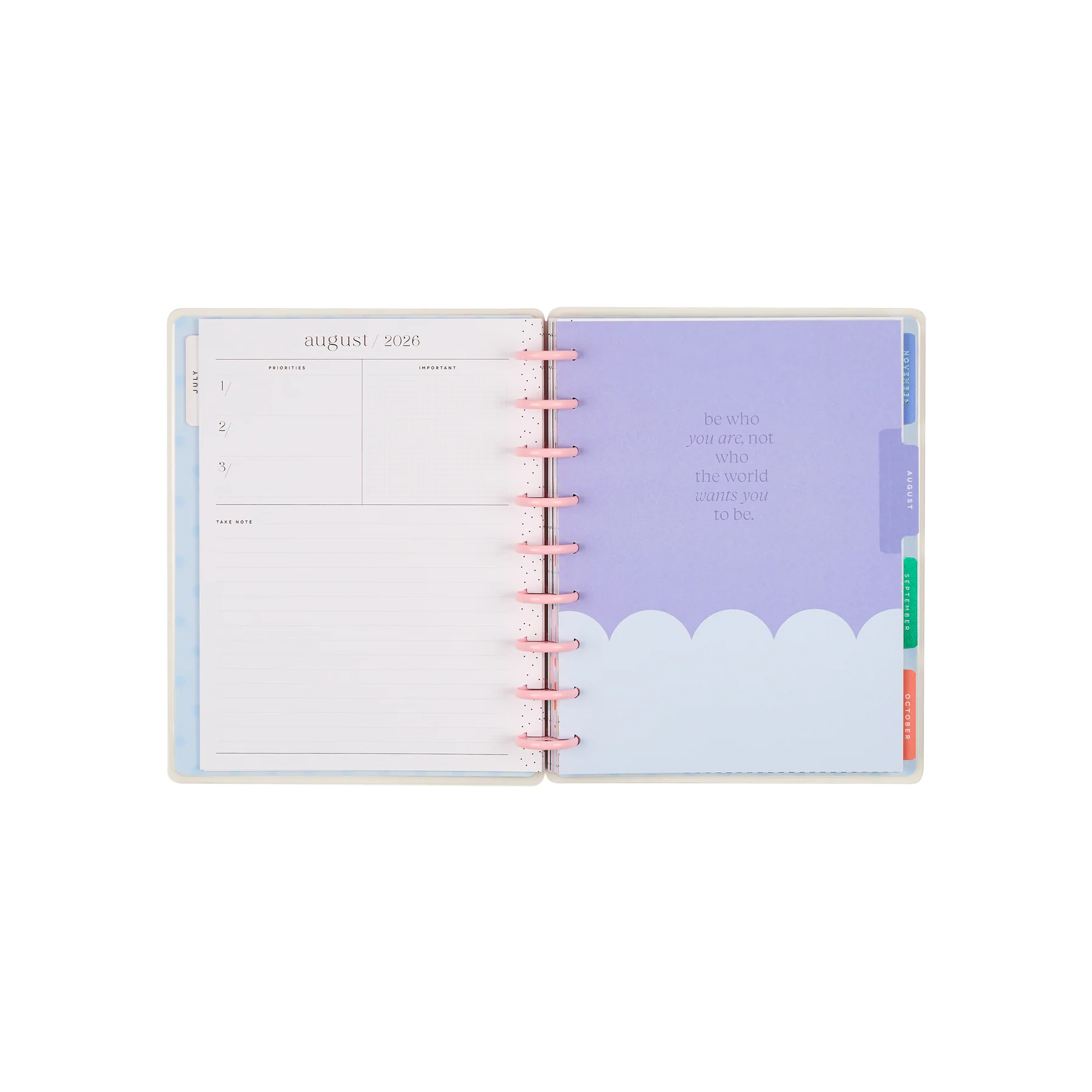 2026–2027 Color Beat Stripes Customizable Planner - Classic Horizontal Layout - 12 Months - Image 13