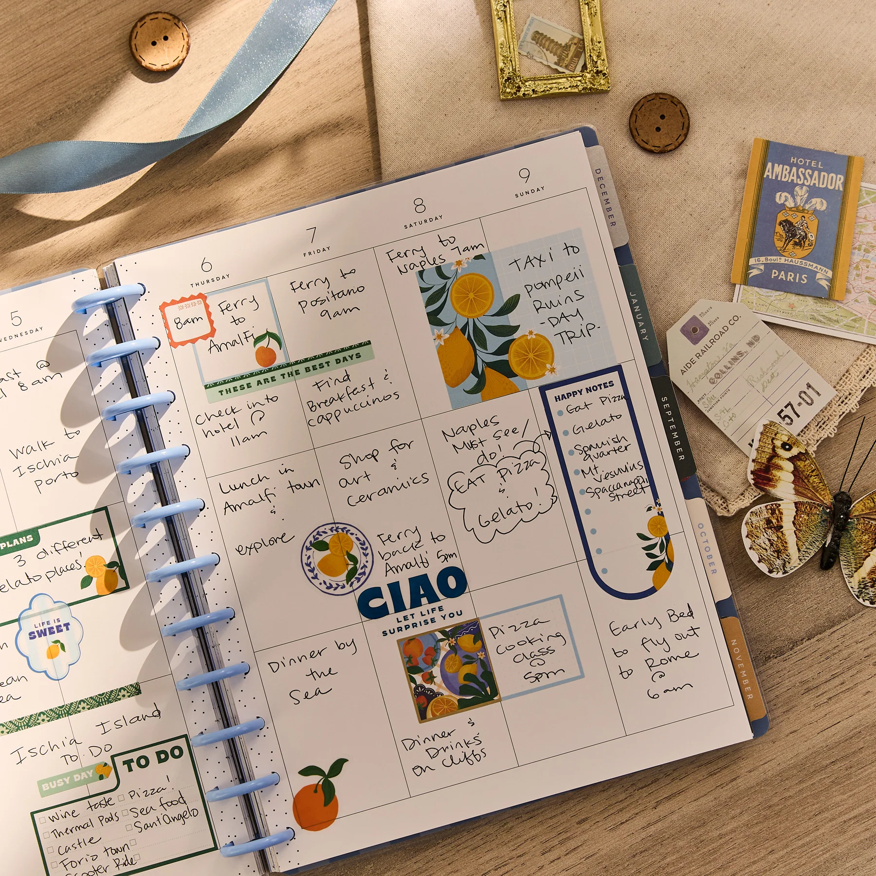 2026–2027 Country Charm Customizable Planner - Big Vertical Layout - 12 Months - Image 6