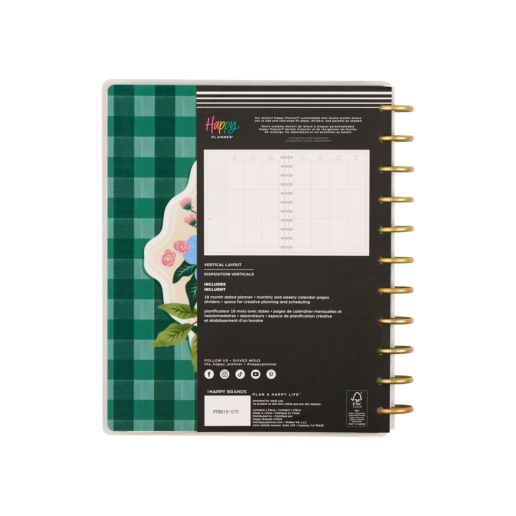 2026–2027 Country Charm Customizable Planner - Big Vertical Layout - 18 Months - Image 21
