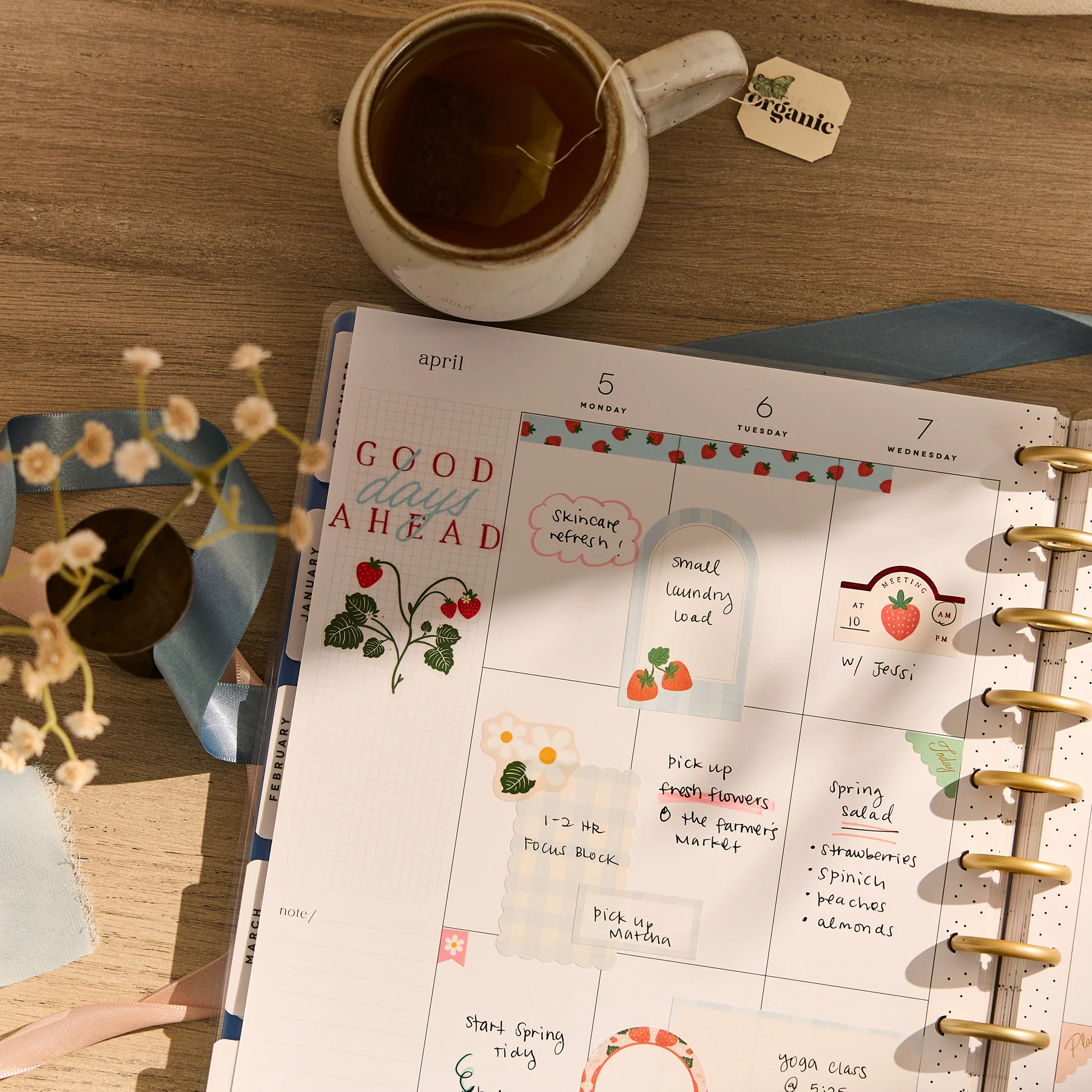 2026–2027 Country Charm Customizable Planner - Big Vertical Layout - 18 Months - Image 5