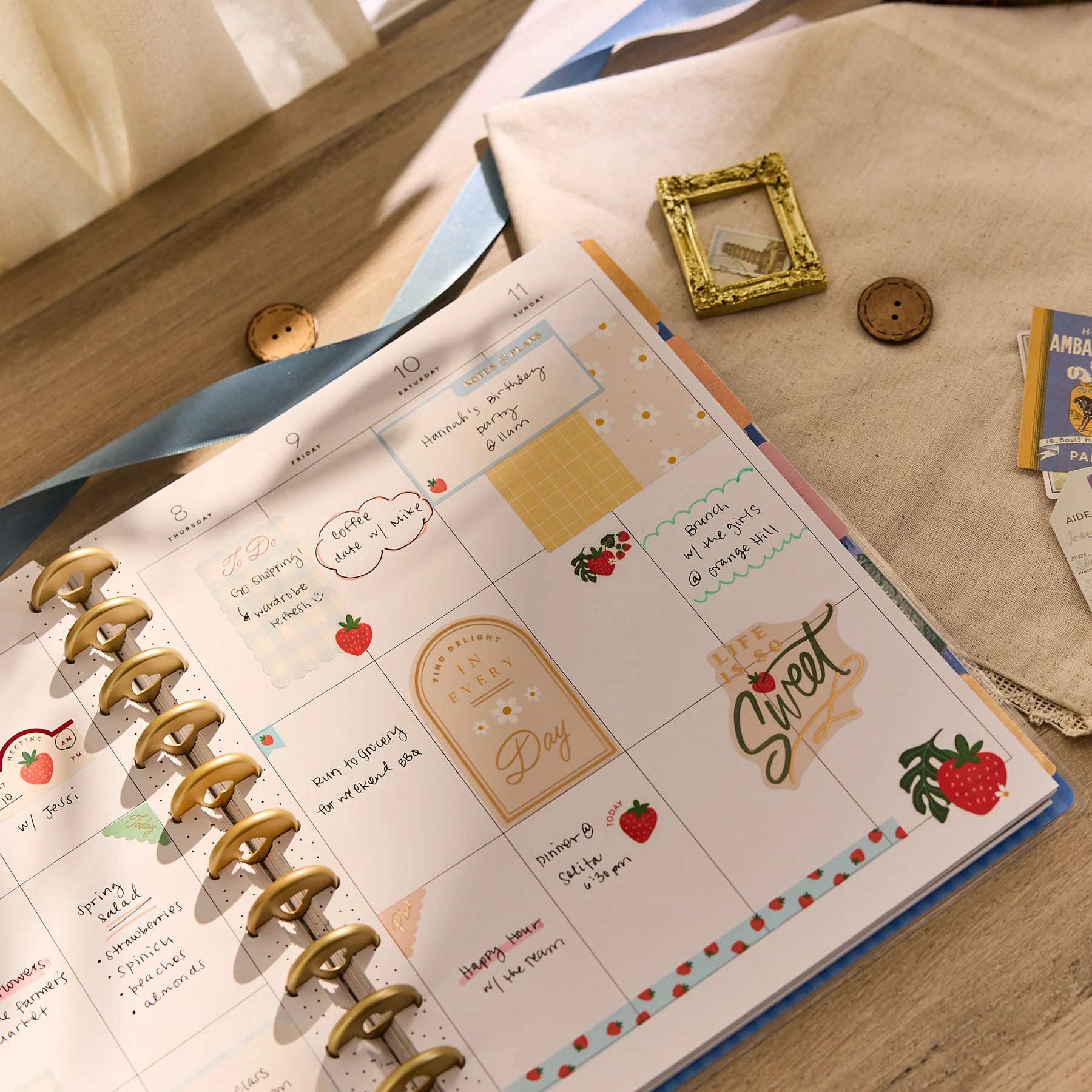 2026–2027 Country Charm Customizable Planner - Big Vertical Layout - 18 Months - Image 6