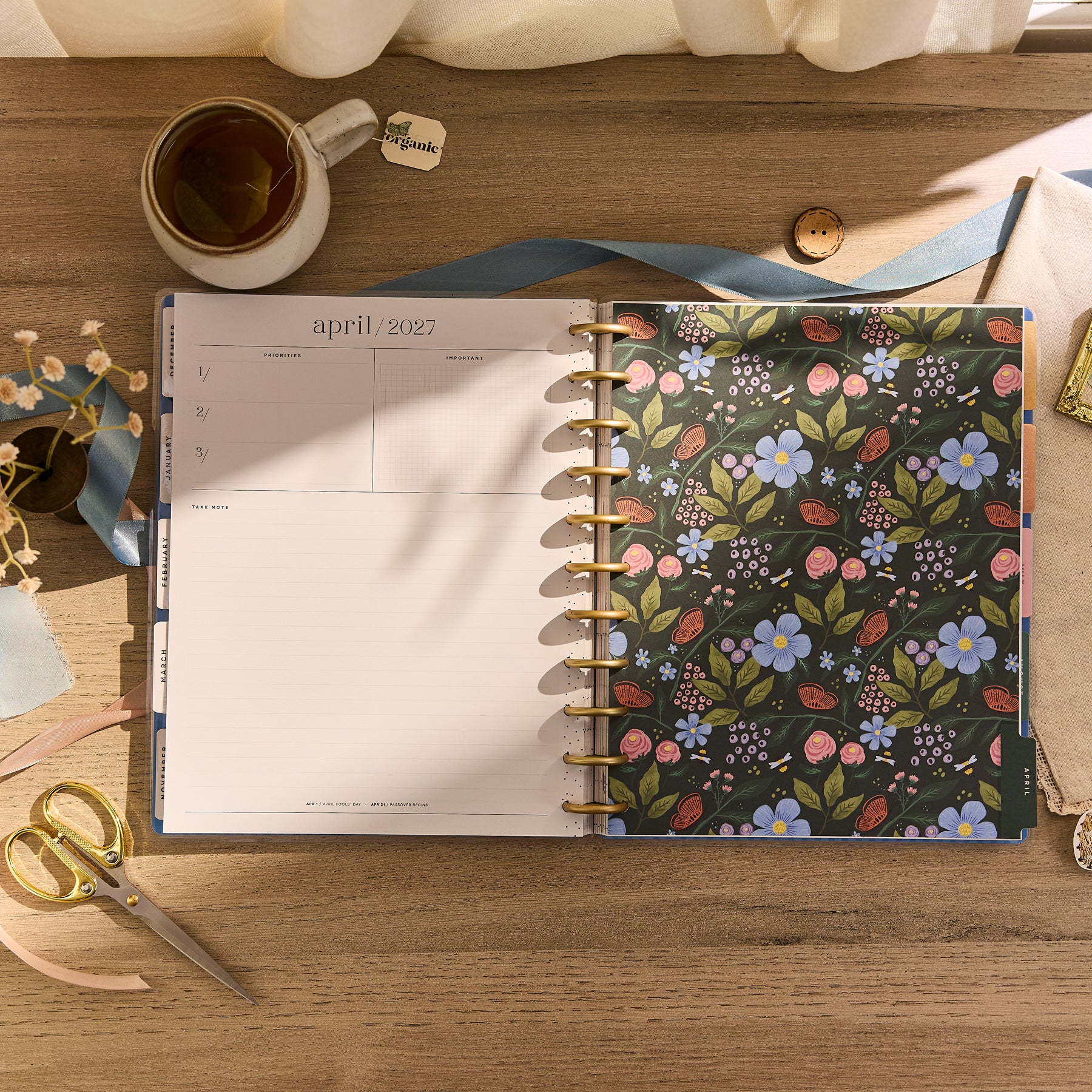 2026–2027 Country Charm Customizable Planner - Big Vertical Layout - 18 Months - Image 8