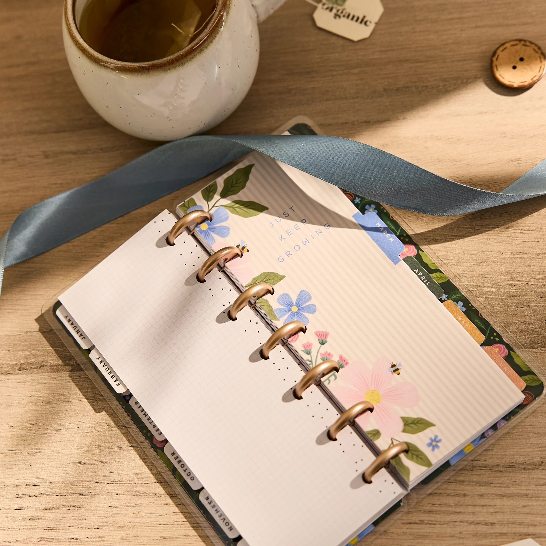 2026–2027 Country Charm Customizable Planner - Skinny Mini Horizontal Layout - 12 Months - Image 2