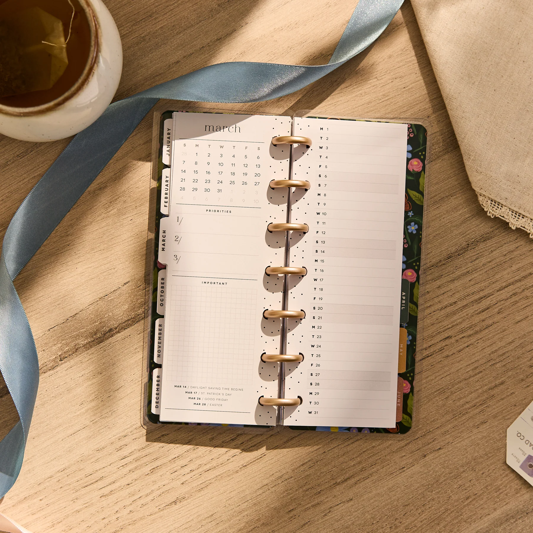 2026–2027 Country Charm Customizable Planner - Skinny Mini Horizontal Layout - 12 Months - Image 8