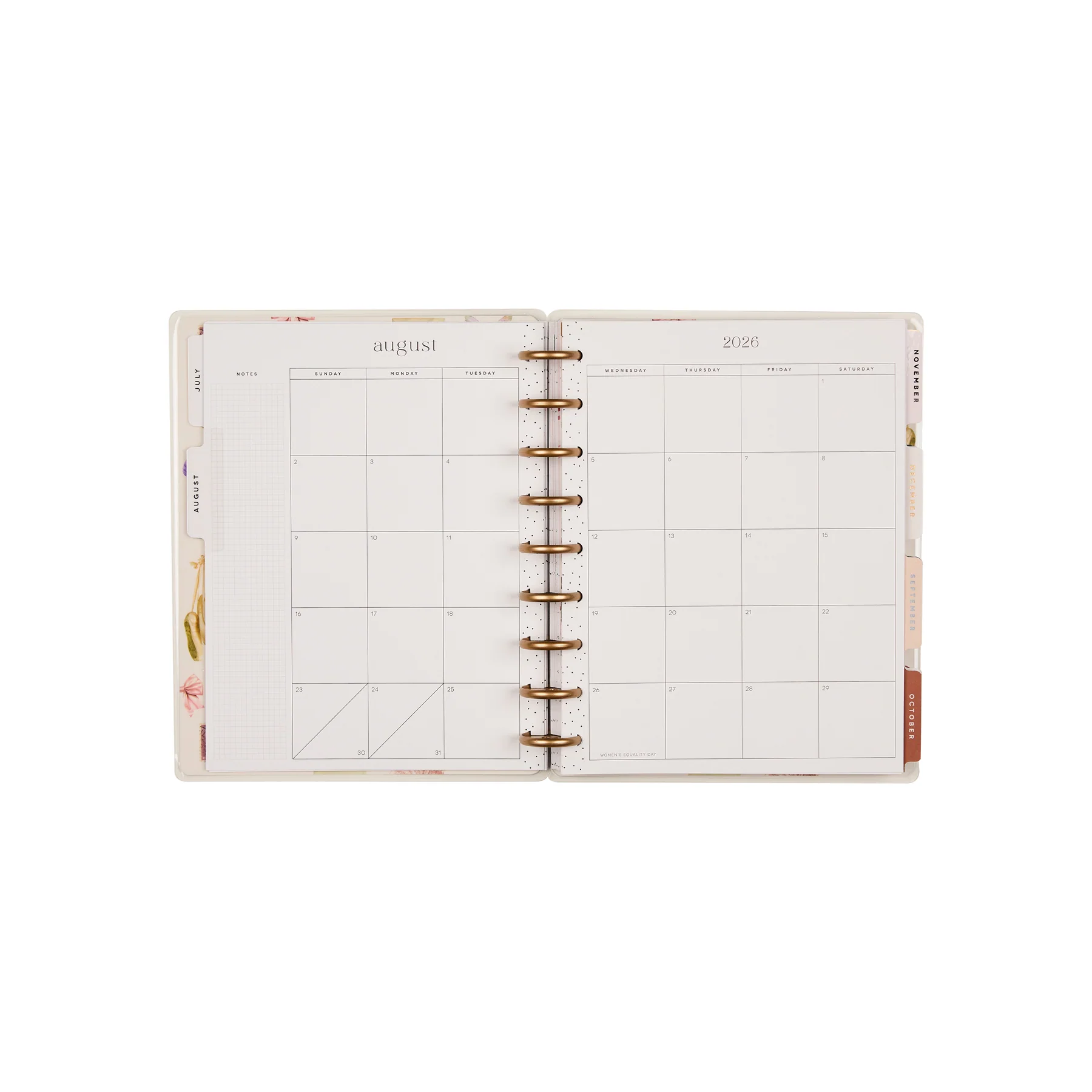 2026–2027 Crafted Collage Customizable Planner - Classic Horizontal Layout - 18 Months - Image 13
