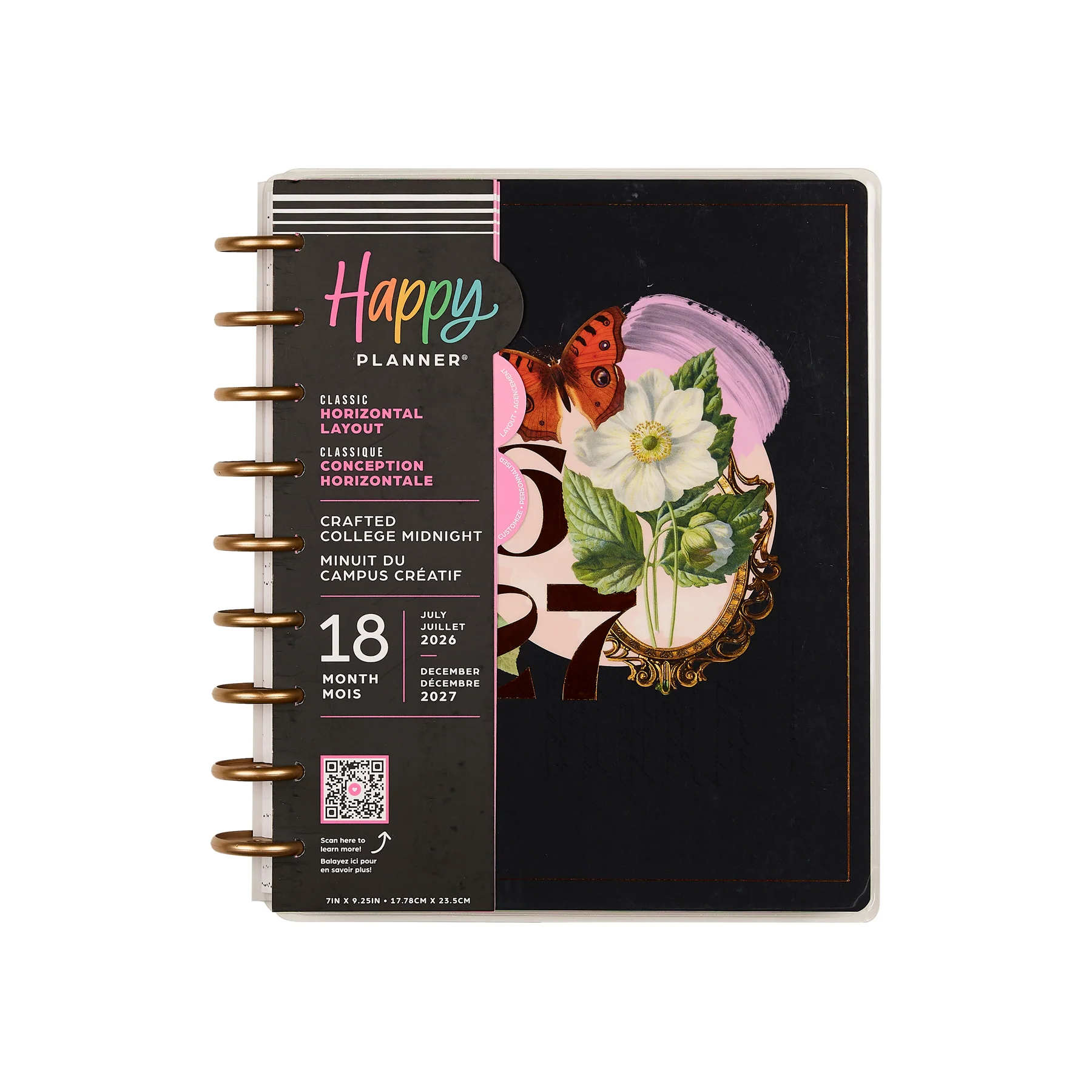2026–2027 Crafted Collage Customizable Planner - Classic Horizontal Layout - 18 Months - Image 19