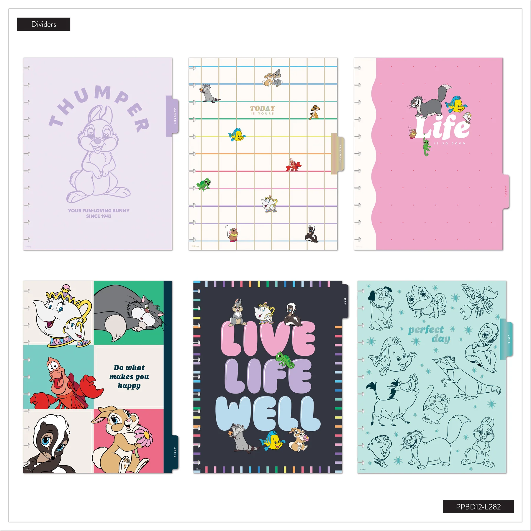 2026–2027 Disney Best Pals Customizable Planner - Big Vertical Layout - 12 Months - Image 11