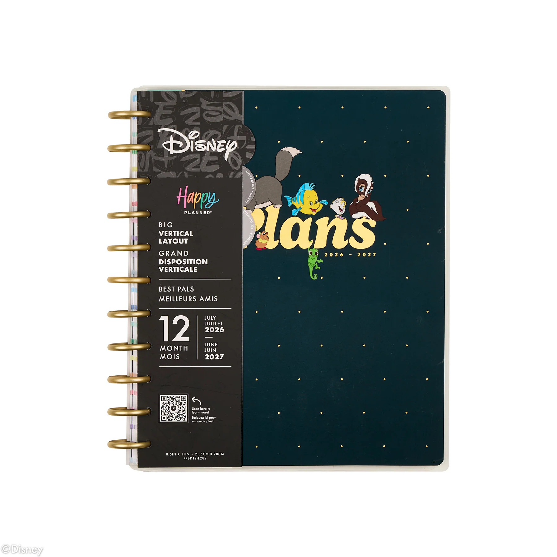 2026–2027 Disney Best Pals Customizable Planner - Big Vertical Layout - 12 Months - Image 17