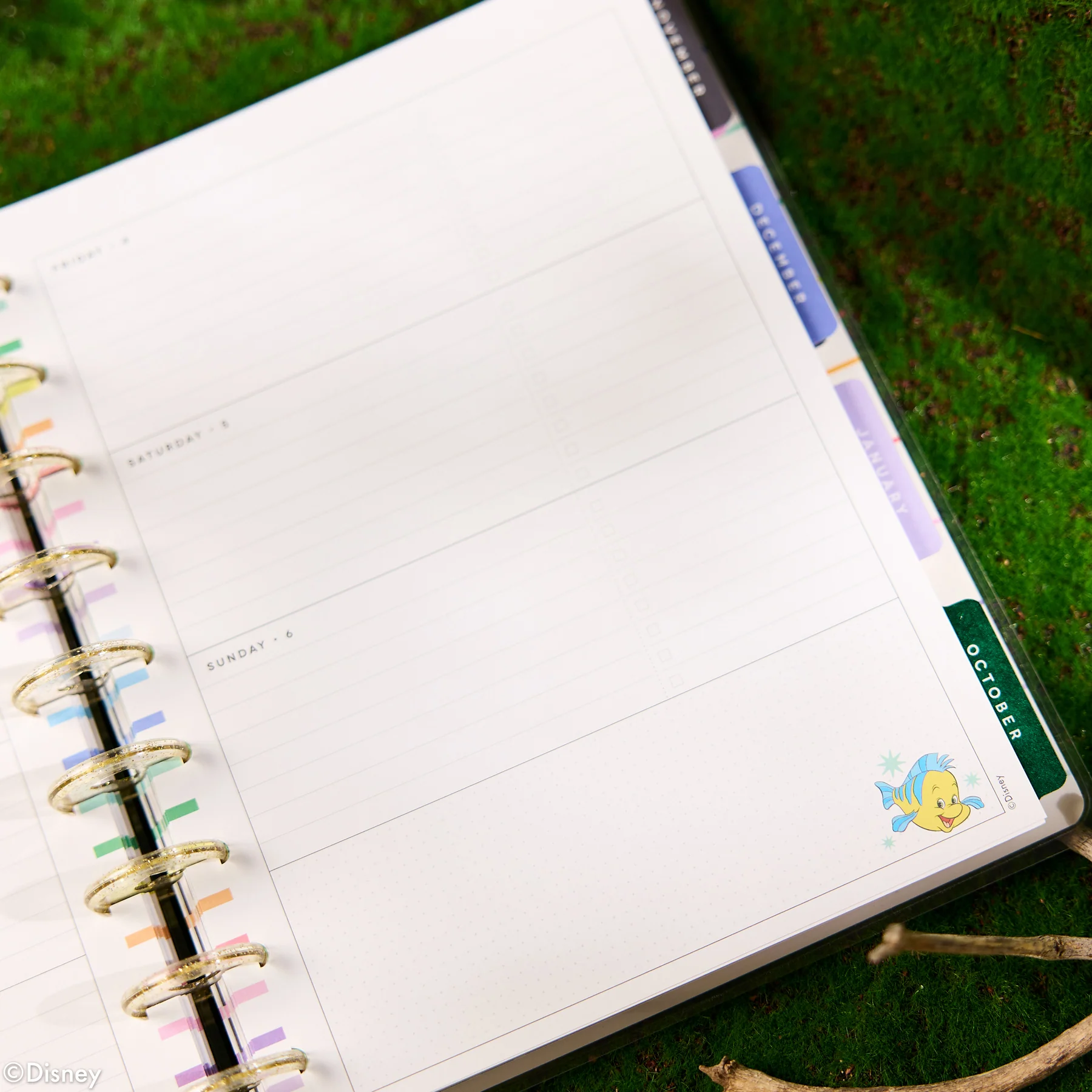 2026–2027 Disney Best Pals Customizable Planner - Classic Horizontal Layout - 12 Months - Image 10