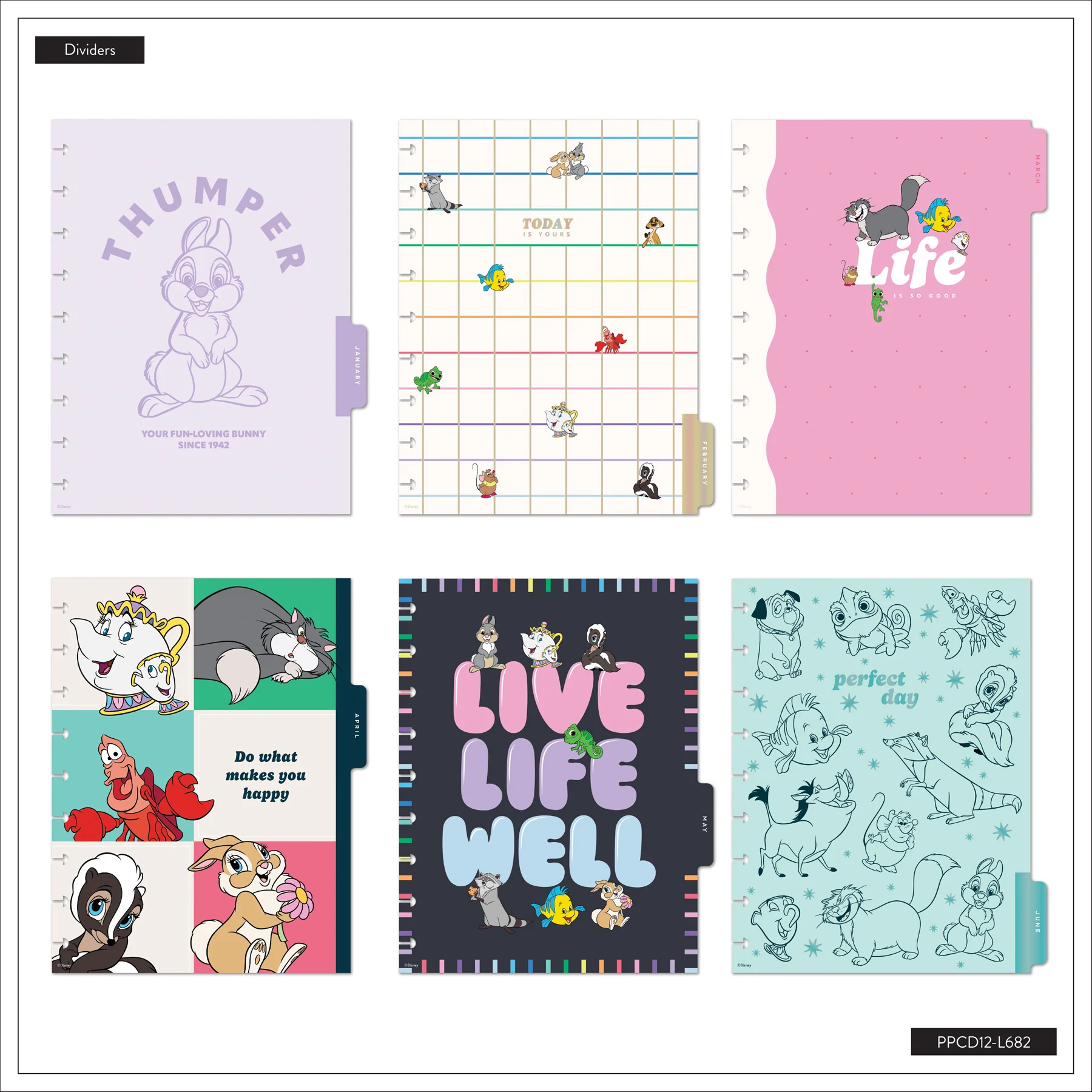 2026–2027 Disney Best Pals Customizable Planner - Classic Horizontal Layout - 12 Months - Image 14