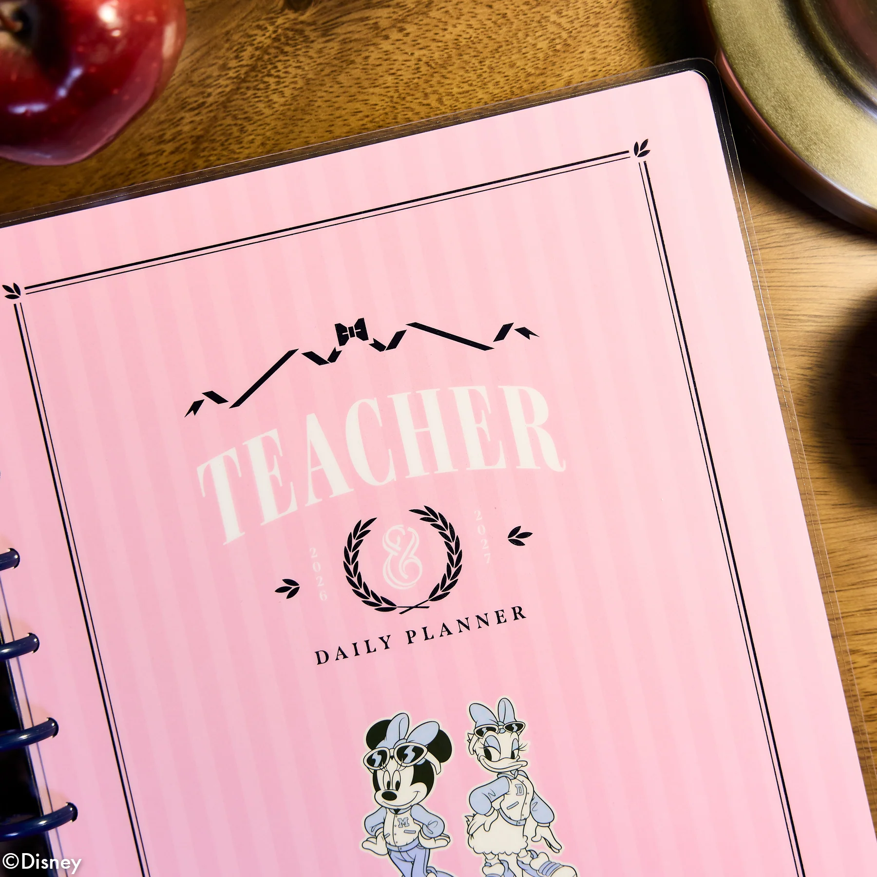 2026–2027 Disney Minnie Mouse & Daisy Duck Varsity Customizable Teacher Planner - Big Teacher Layout - 12 Months - Image 7