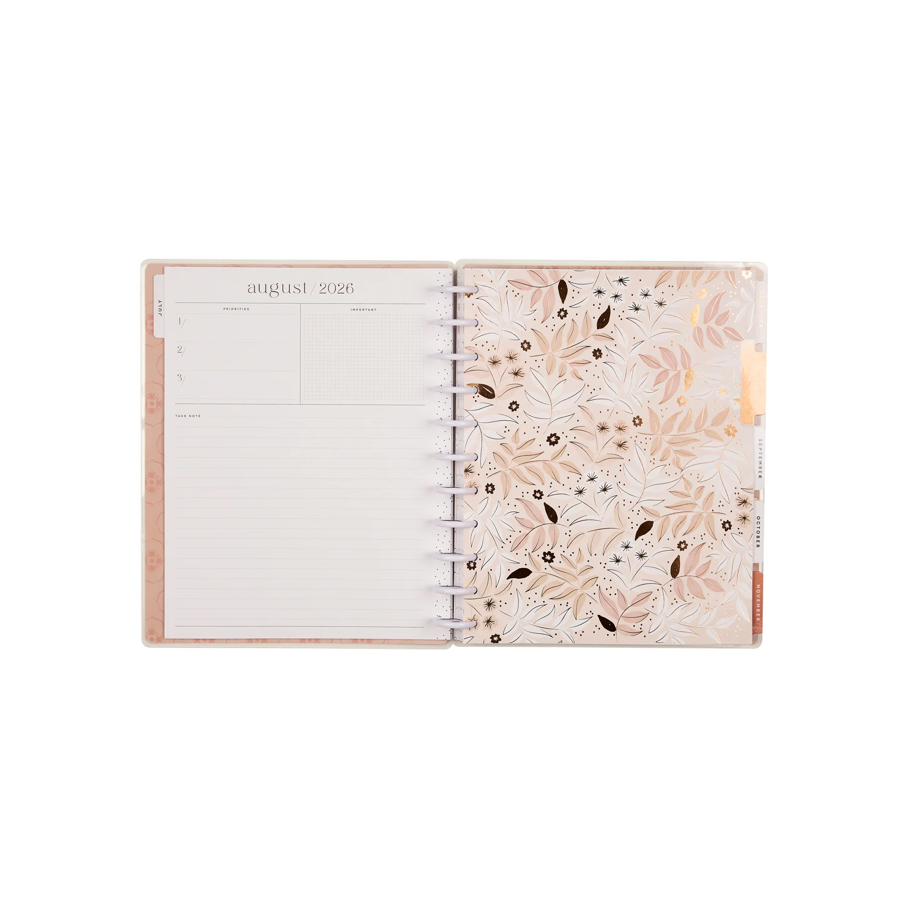 2026–2027 Dune Hues Customizable Planner - Big Horizontal Layout - 18 Months - Image 15