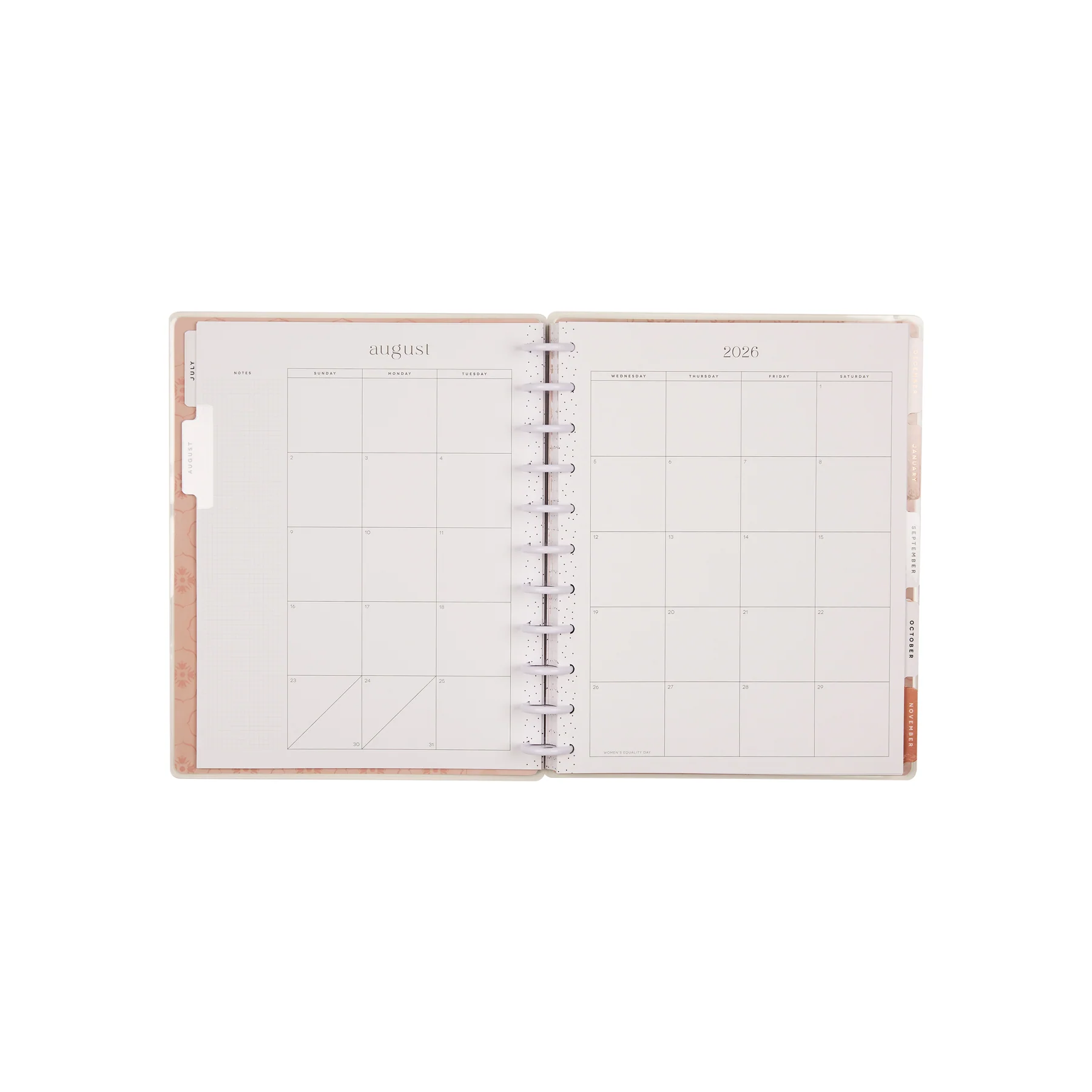 2026–2027 Dune Hues Customizable Planner - Big Horizontal Layout - 18 Months - Image 16