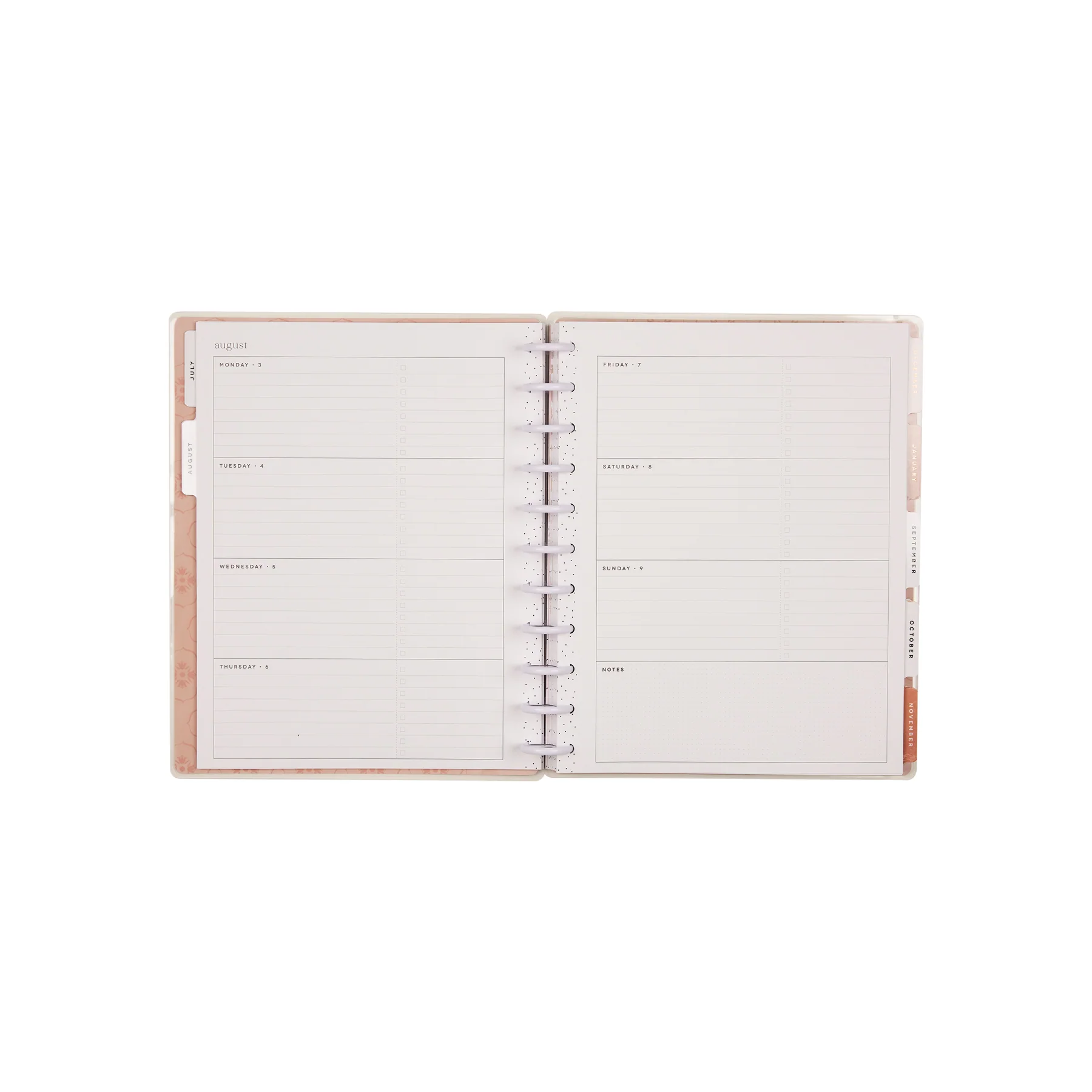 2026–2027 Dune Hues Customizable Planner - Big Horizontal Layout - 18 Months - Image 17