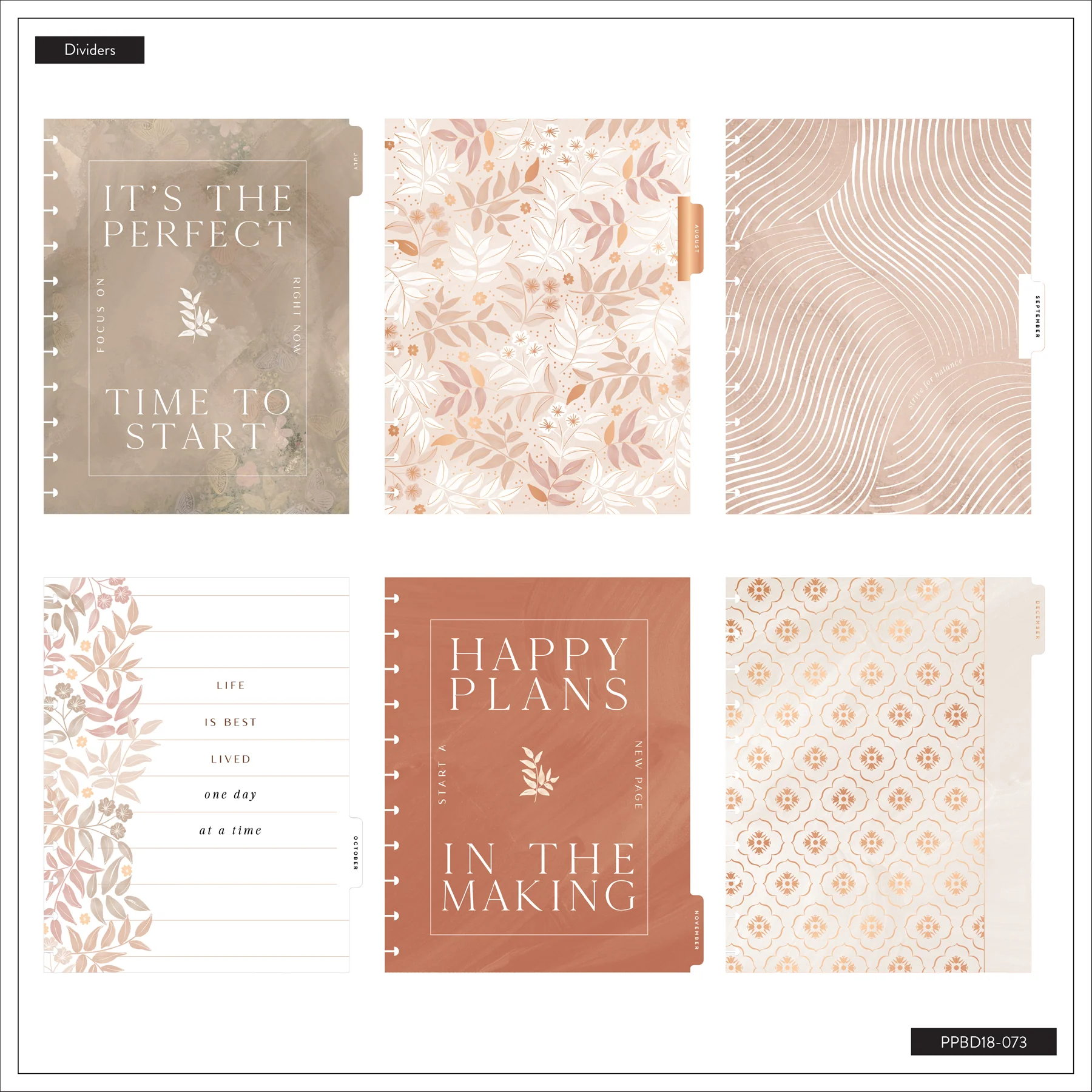 2026–2027 Dune Hues Customizable Planner - Big Horizontal Layout - 18 Months - Image 18