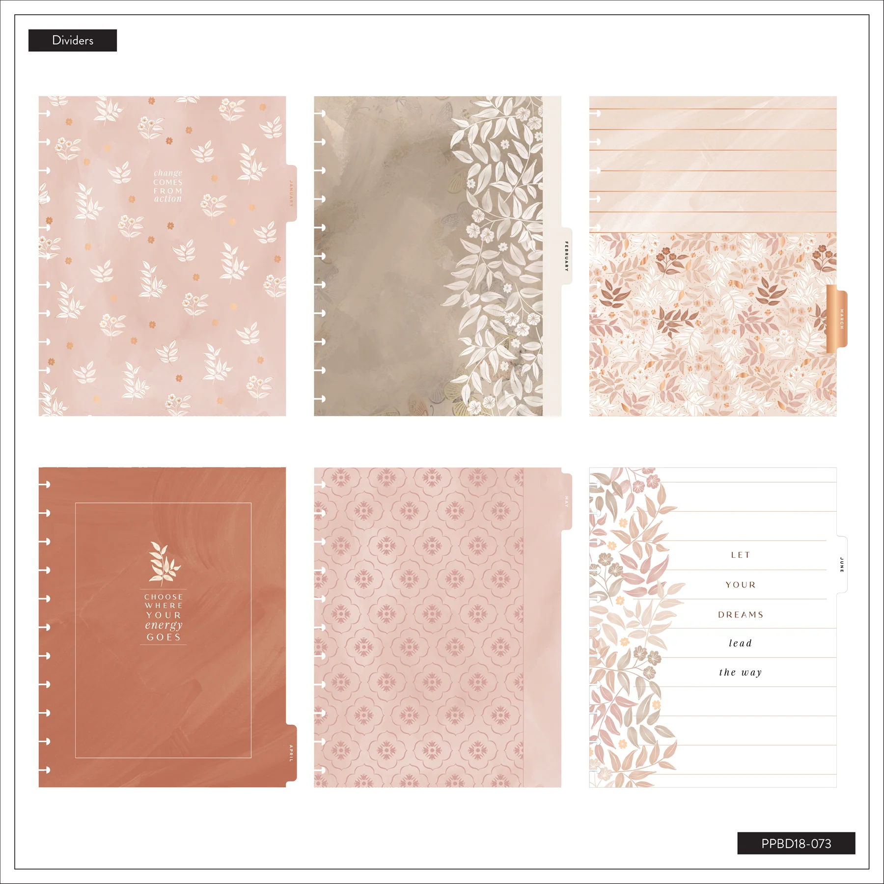 2026–2027 Dune Hues Customizable Planner - Big Horizontal Layout - 18 Months - Image 19