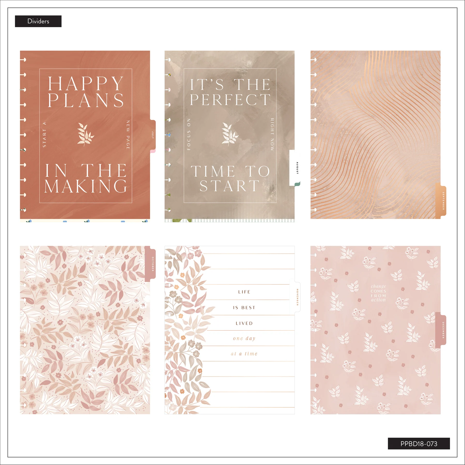 2026–2027 Dune Hues Customizable Planner - Big Horizontal Layout - 18 Months - Image 20