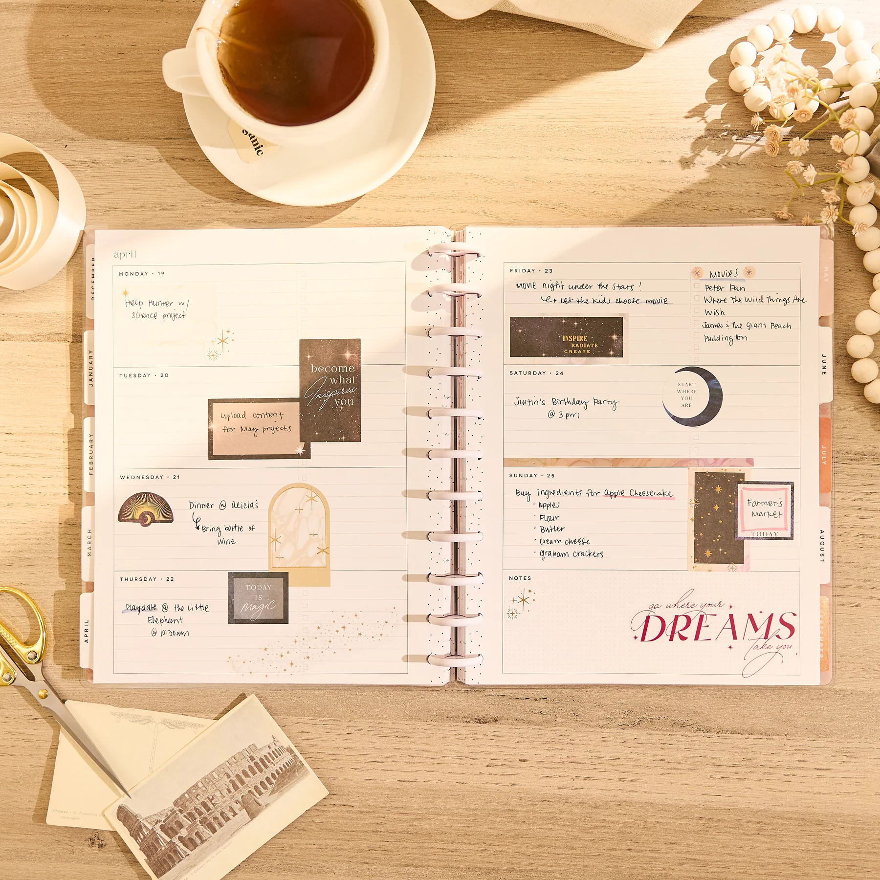2026–2027 Dune Hues Customizable Planner - Big Horizontal Layout - 18 Months - Image 4