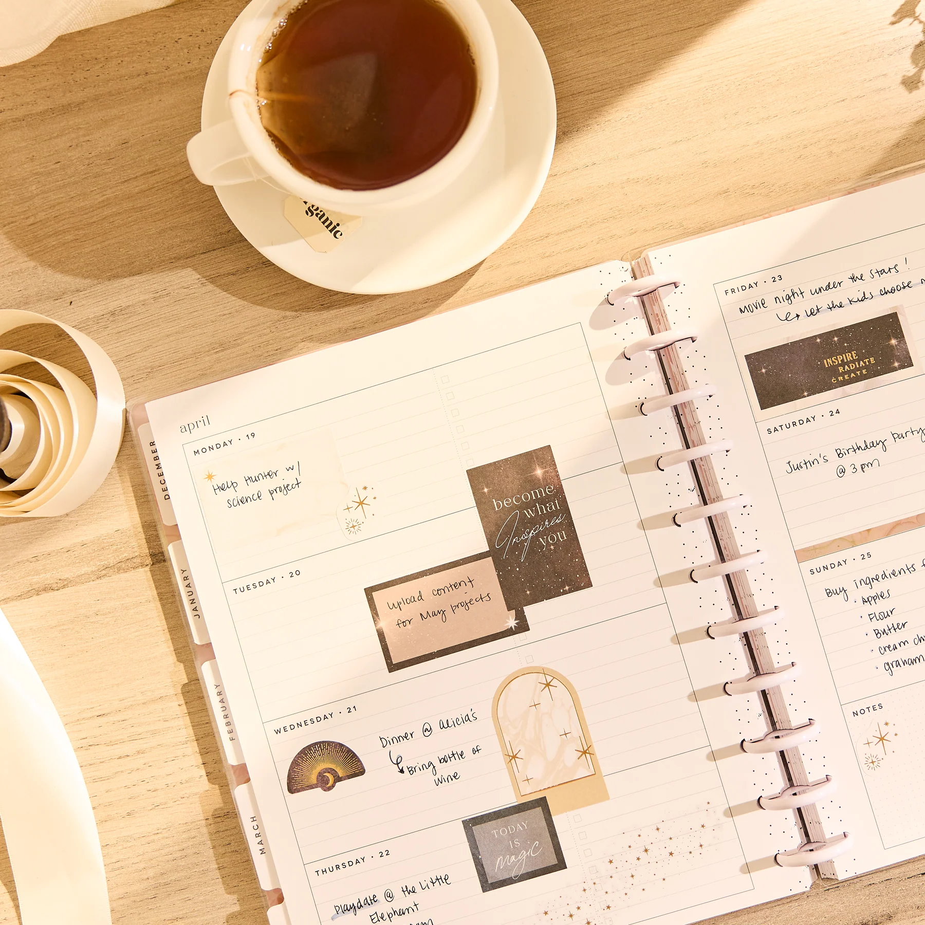 2026–2027 Dune Hues Customizable Planner - Big Horizontal Layout - 18 Months - Image 5