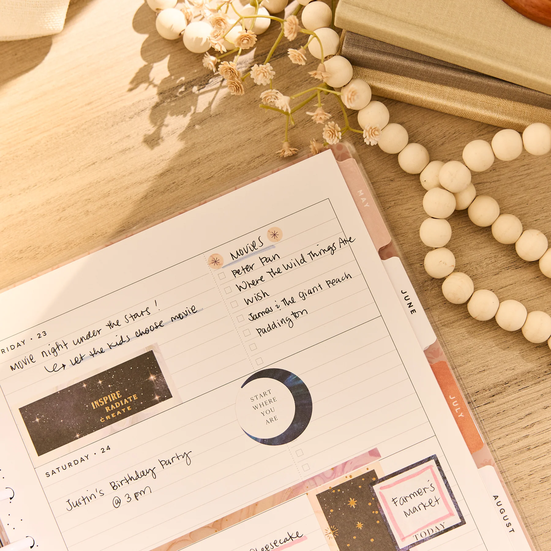 2026–2027 Dune Hues Customizable Planner - Big Horizontal Layout - 18 Months - Image 6