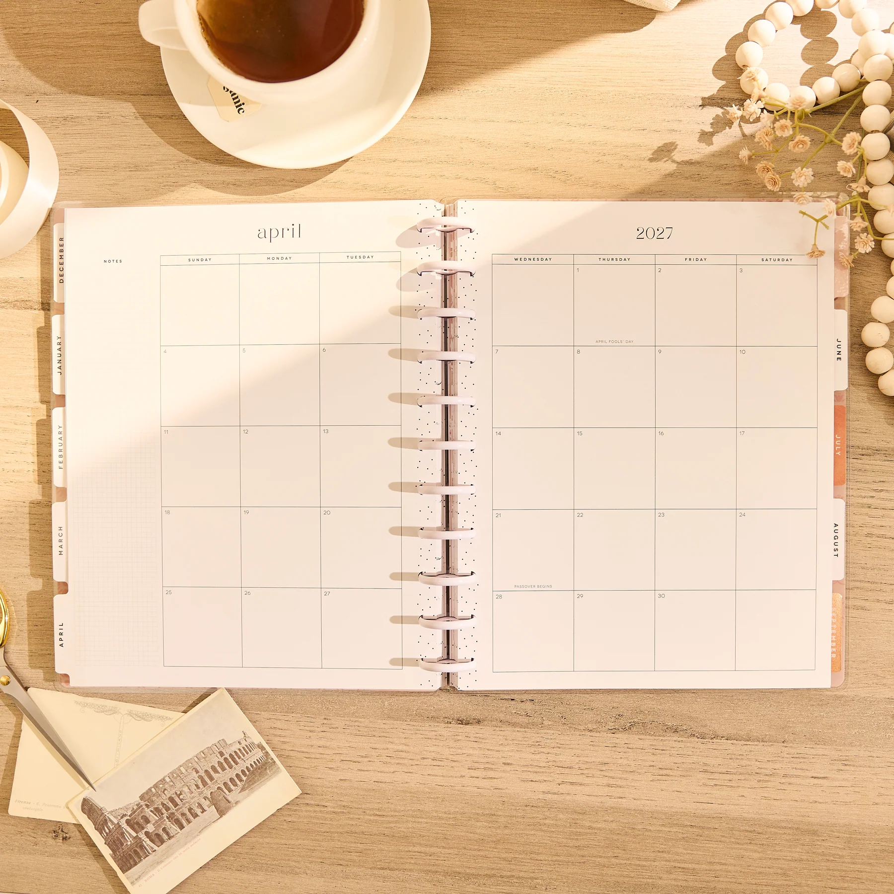 2026–2027 Dune Hues Customizable Planner - Big Horizontal Layout - 18 Months - Image 9