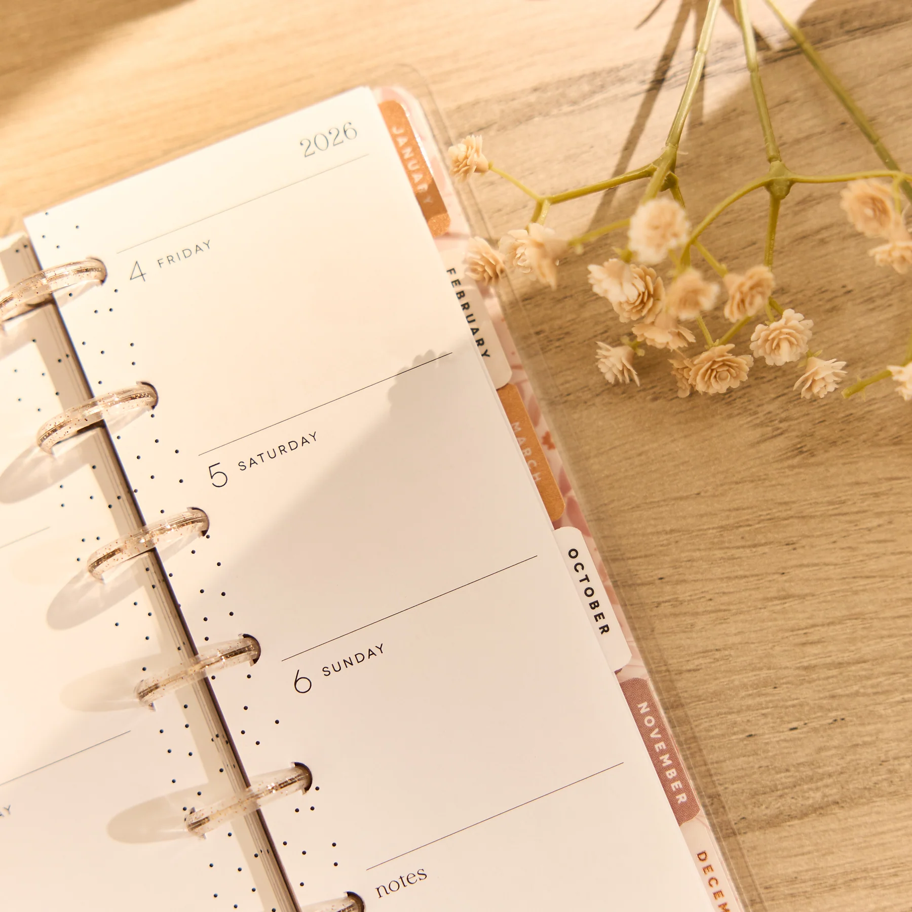 2026–2027 Dune Hues Customizable Planner - Skinny Mini Horizontal Layout - 12 Months - Image 10