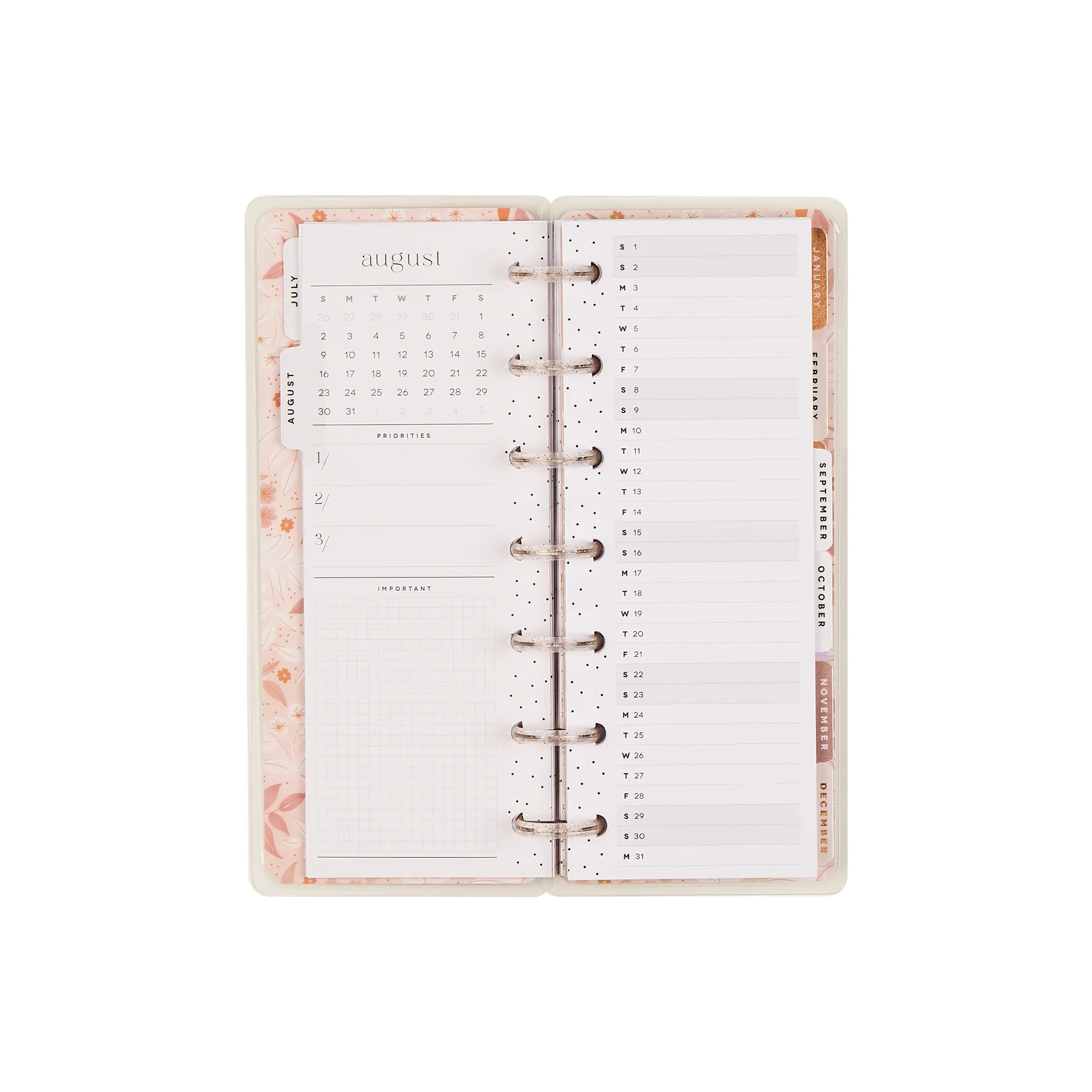 2026–2027 Dune Hues Customizable Planner - Skinny Mini Horizontal Layout - 12 Months - Image 15