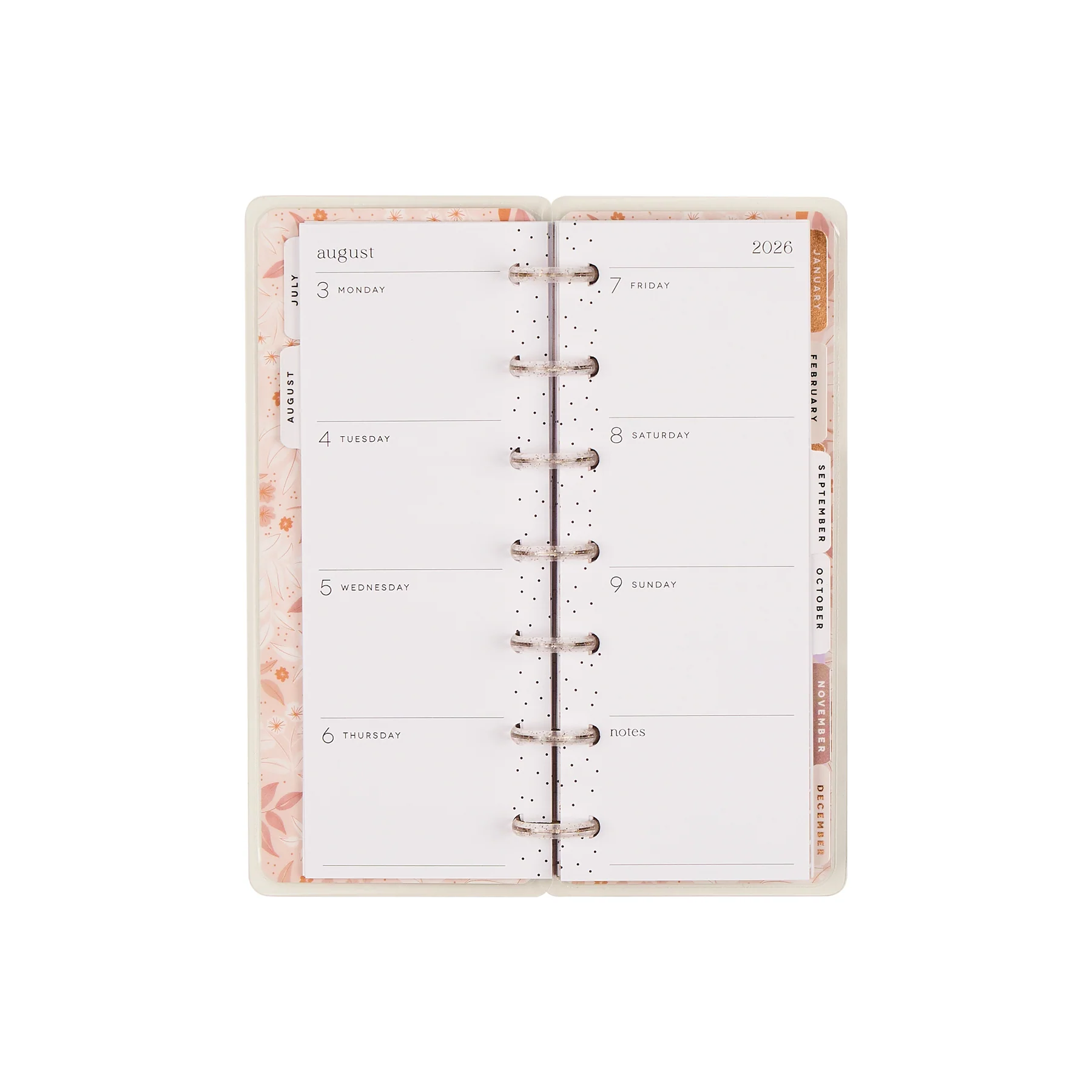 2026–2027 Dune Hues Customizable Planner - Skinny Mini Horizontal Layout - 12 Months - Image 16