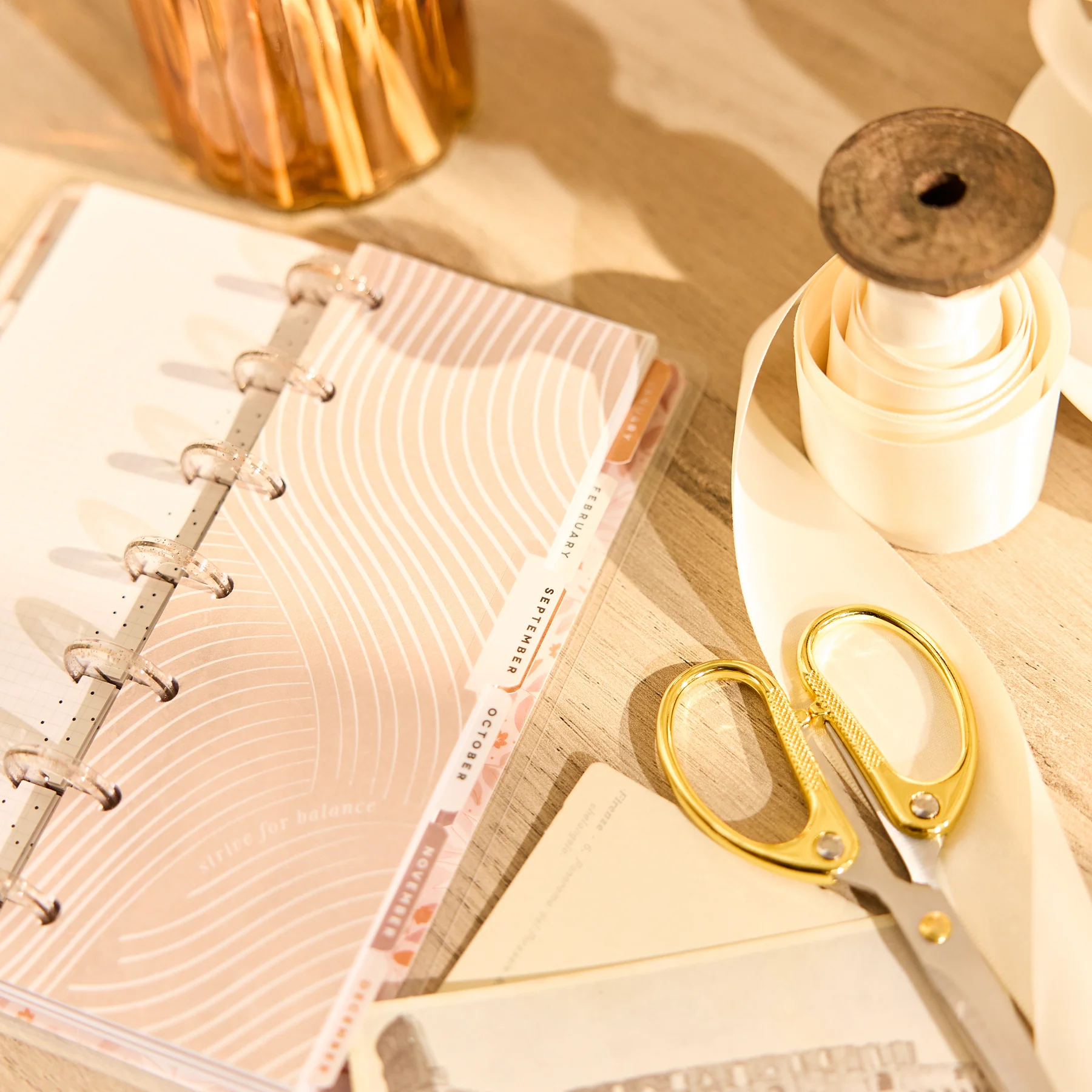 2026–2027 Dune Hues Customizable Planner - Skinny Mini Horizontal Layout - 12 Months - Image 2