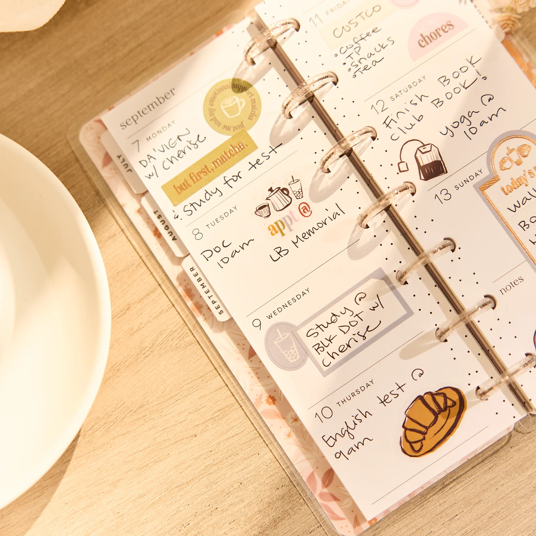 2026–2027 Dune Hues Customizable Planner - Skinny Mini Horizontal Layout - 12 Months - Image 5
