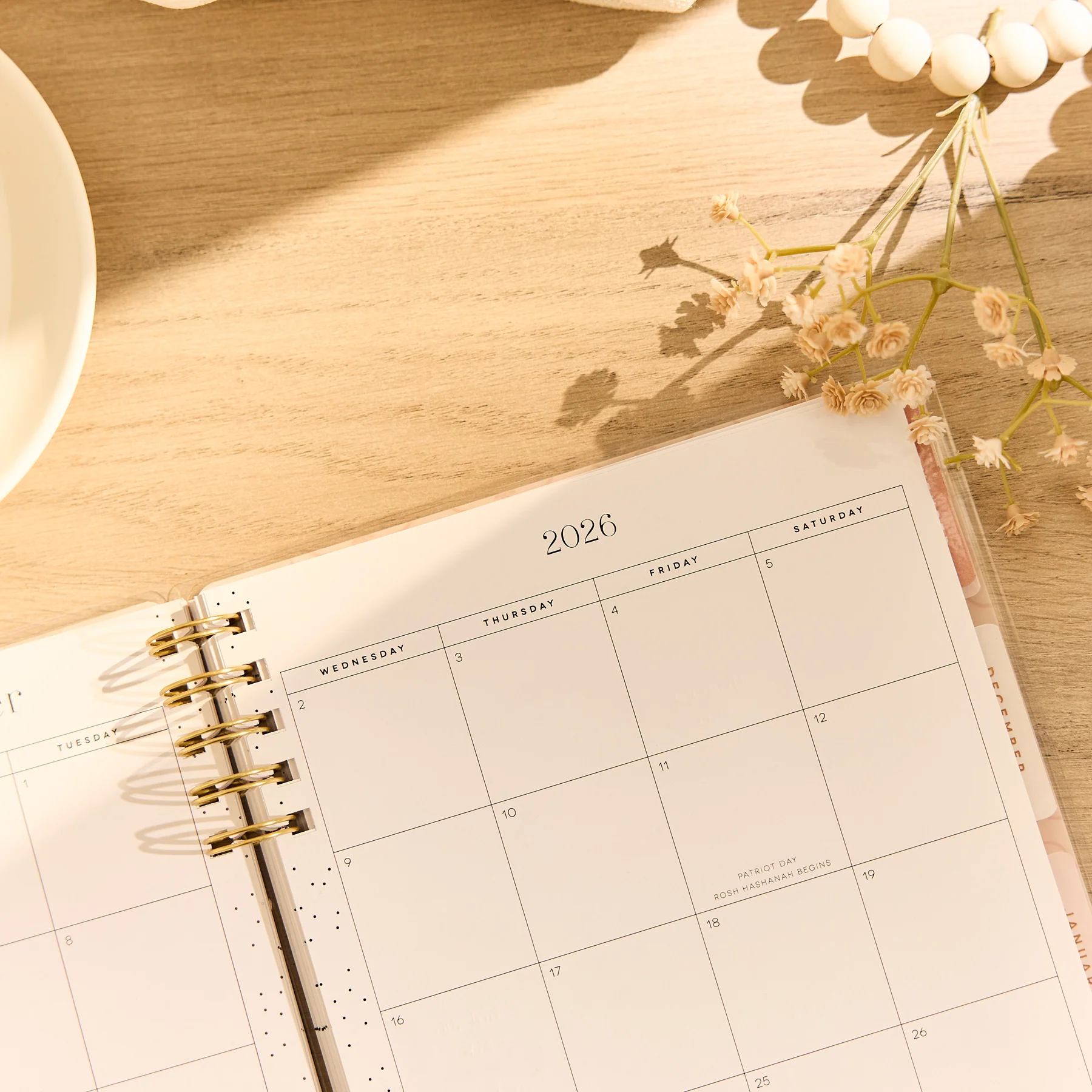 2026–2027 Dune Hues Customizable Spiral Planner -  Classic Vertical Layout - 12 Months - Image 10