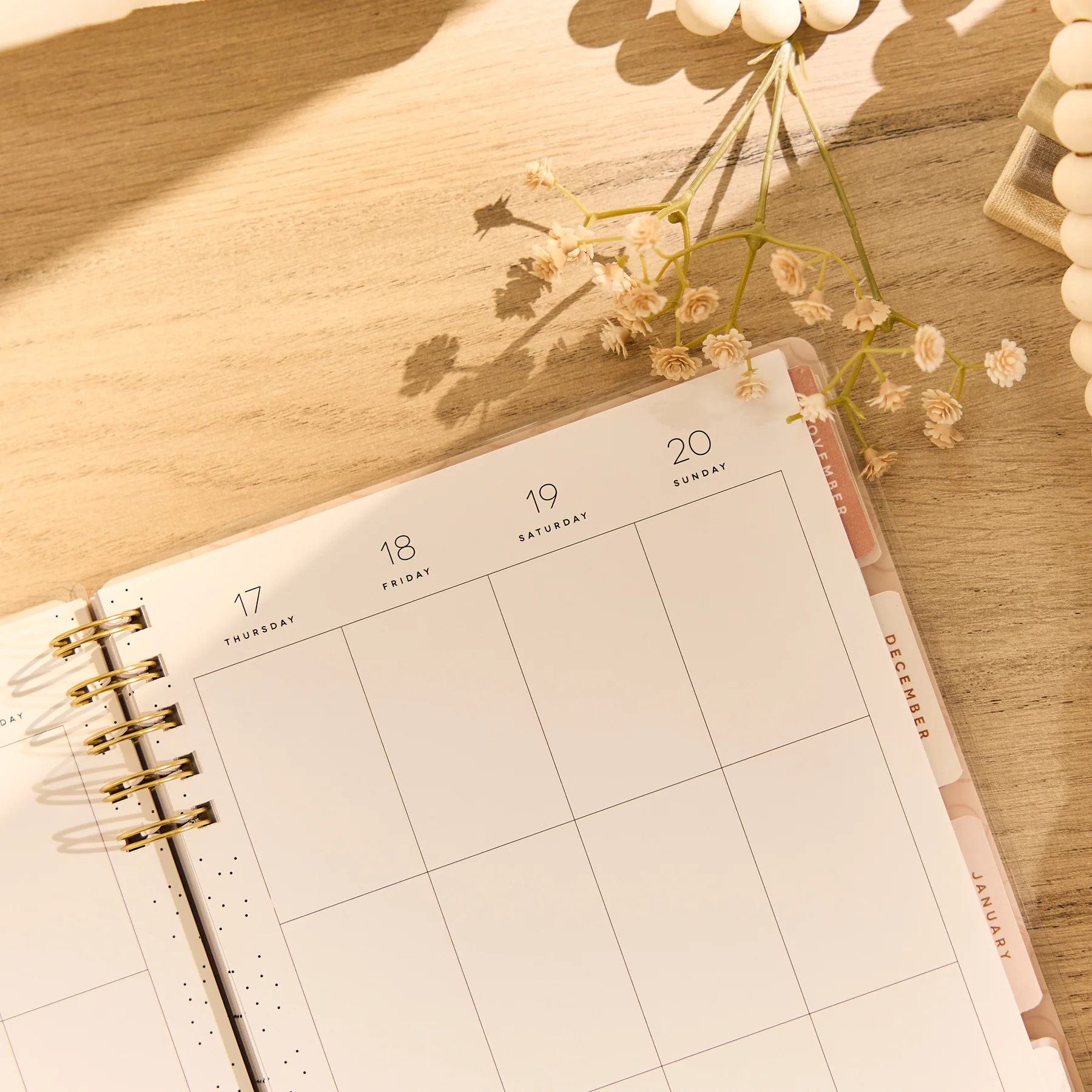 2026–2027 Dune Hues Customizable Spiral Planner -  Classic Vertical Layout - 12 Months - Image 11