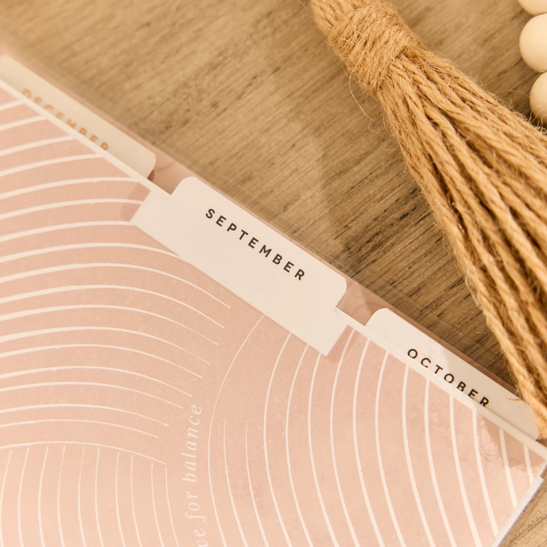 2026–2027 Dune Hues Customizable Spiral Planner -  Classic Vertical Layout - 12 Months - Image 8