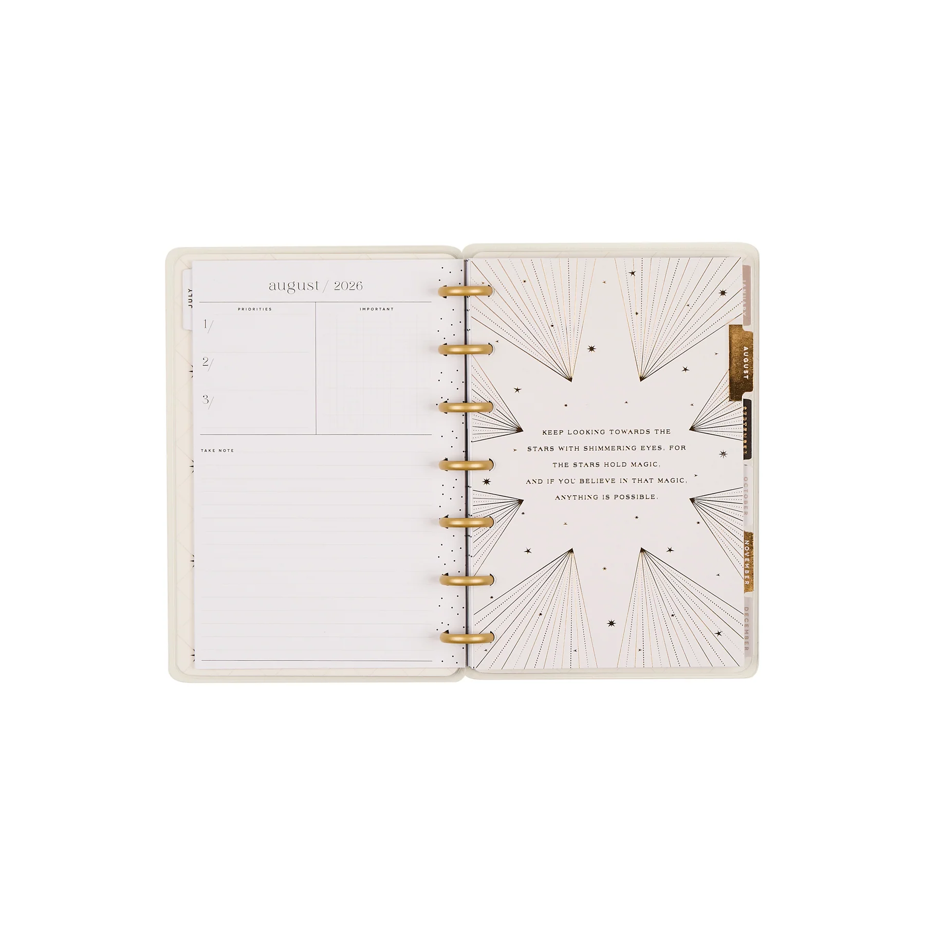 2026–2027 Eternal Stars Customizable Planner - Mini Dashboard Layout - 12 Months - Image 15