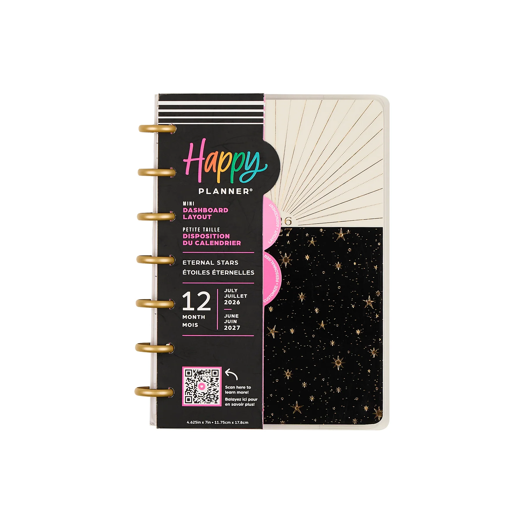 2026–2027 Eternal Stars Customizable Planner - Mini Dashboard Layout - 12 Months - Image 18