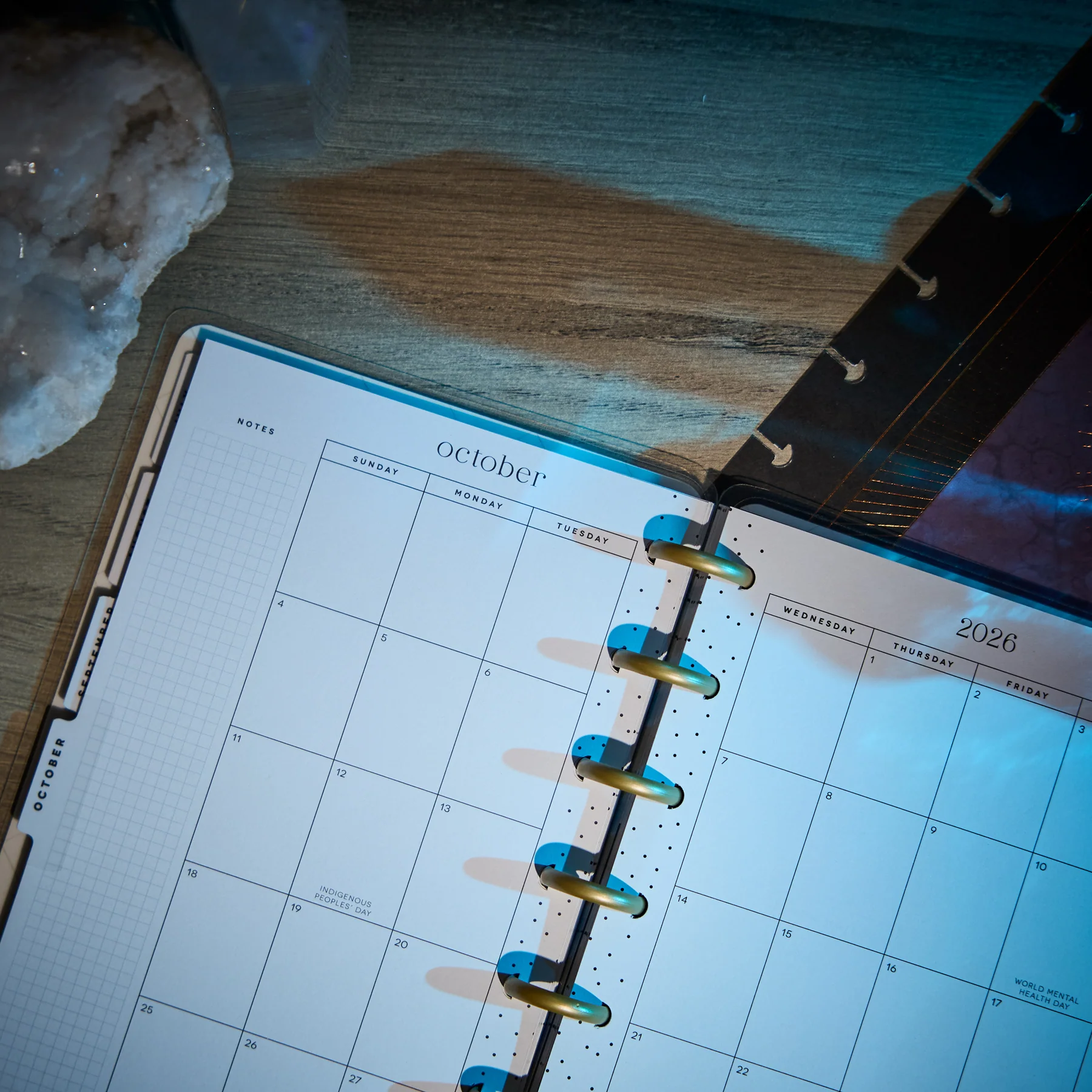 2026–2027 Eternal Stars Customizable Planner - Mini Dashboard Layout - 12 Months - Image 8
