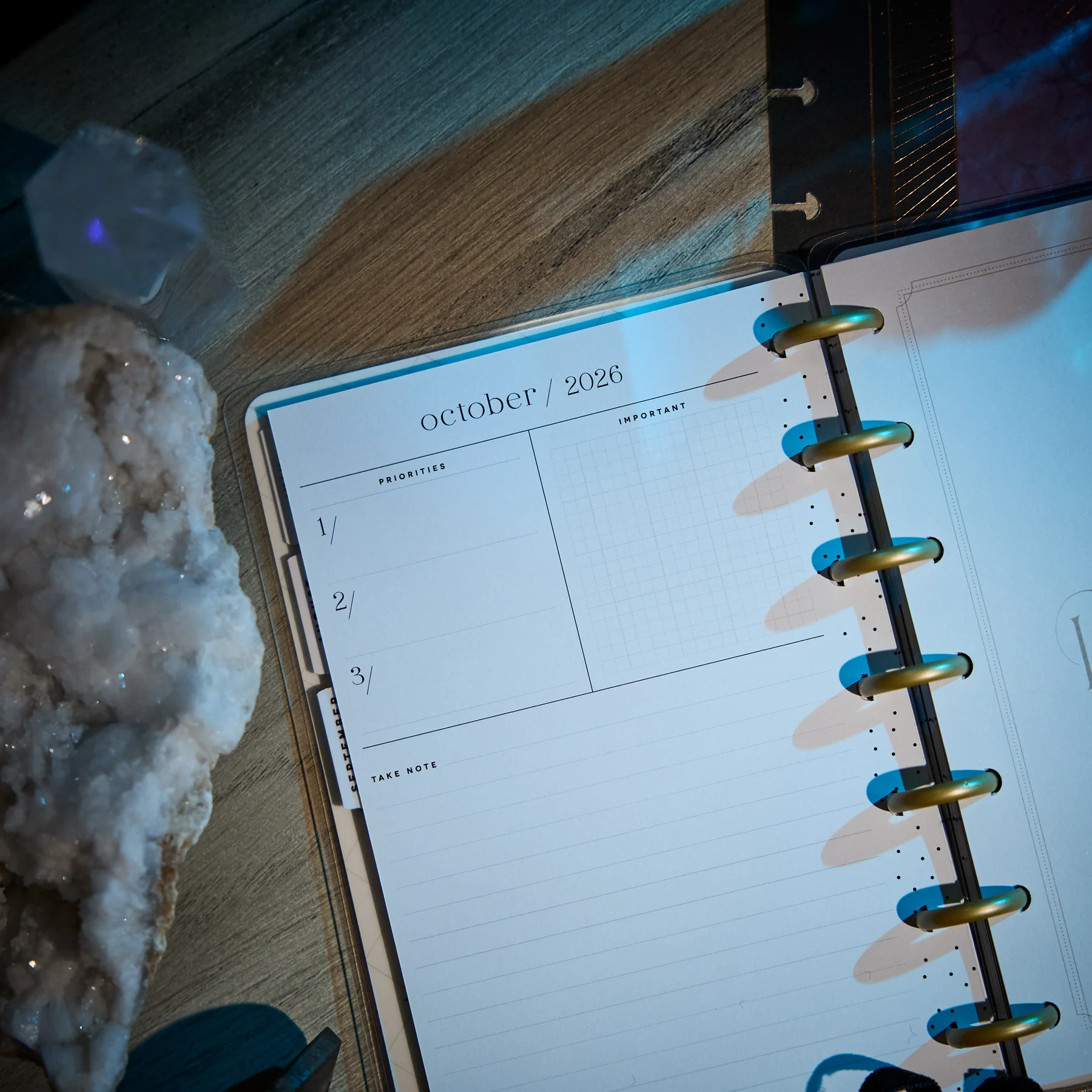 2026–2027 Eternal Stars Customizable Planner - Mini Dashboard Layout - 12 Months - Image 9