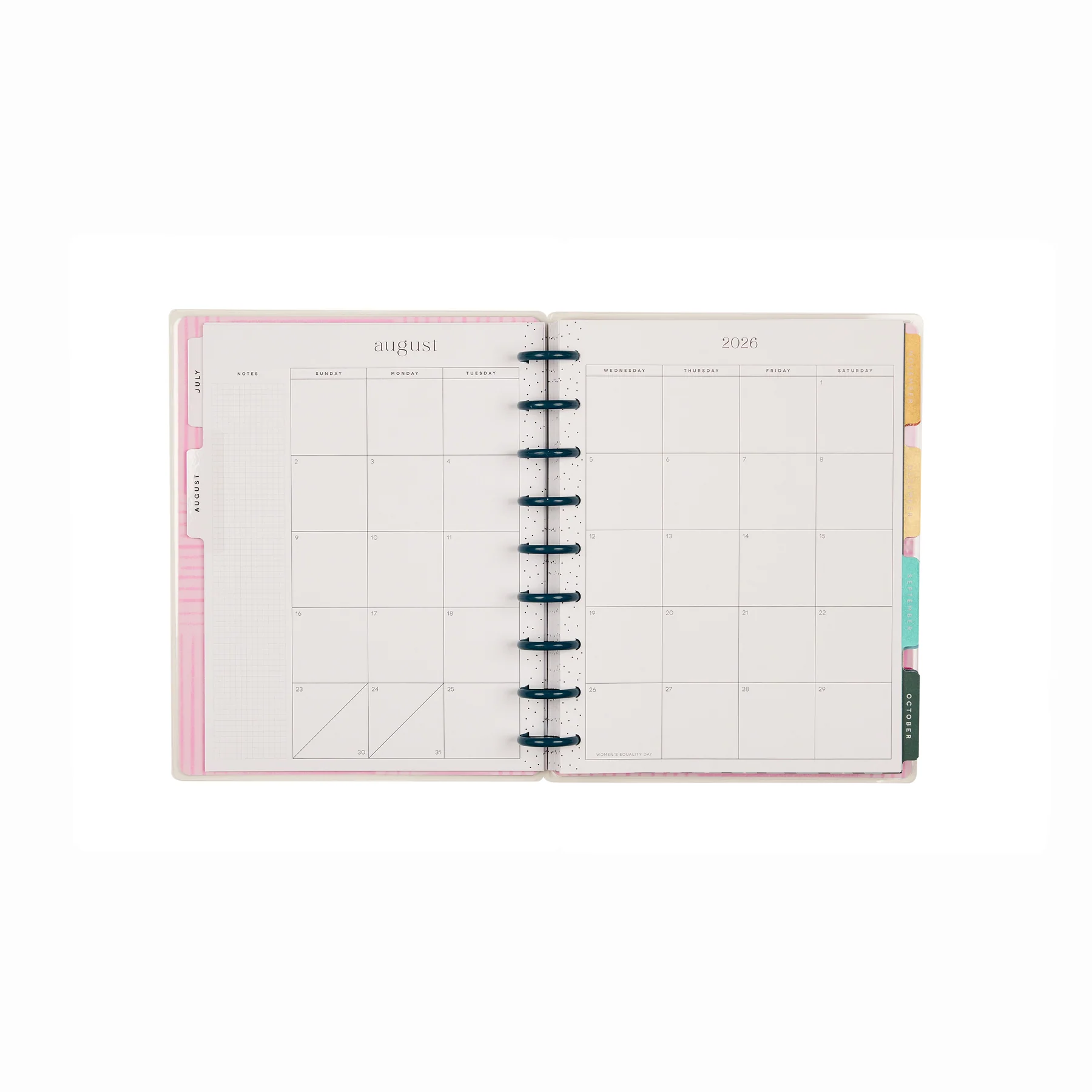 2026–2027 Floral Embrace Customizable Planner - Classic Dashboard Layout - 18 Months - Image 14