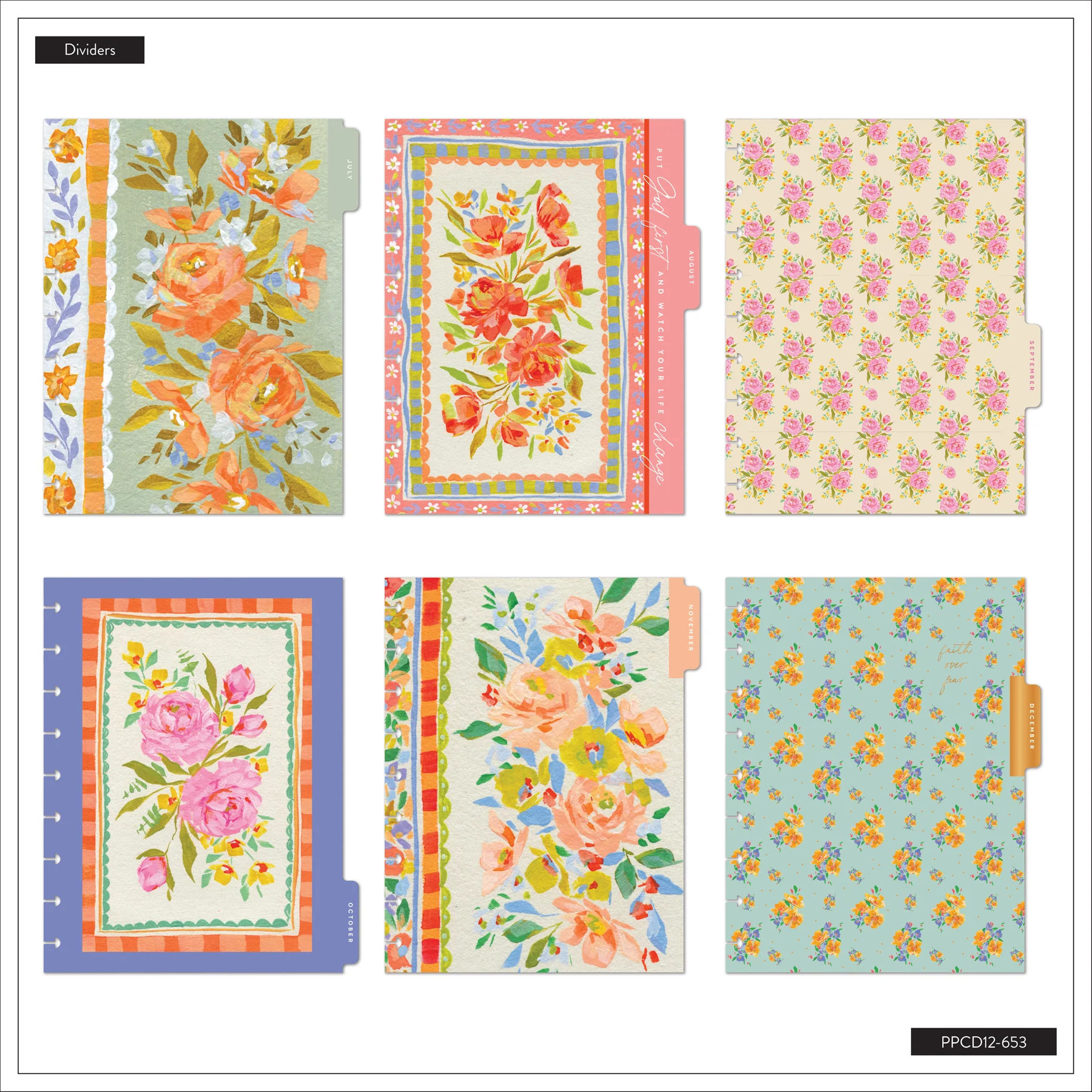 2026–2027 French Papers Customizable Faith Planner - Classic Faith Layout - 12 Months - Image 12