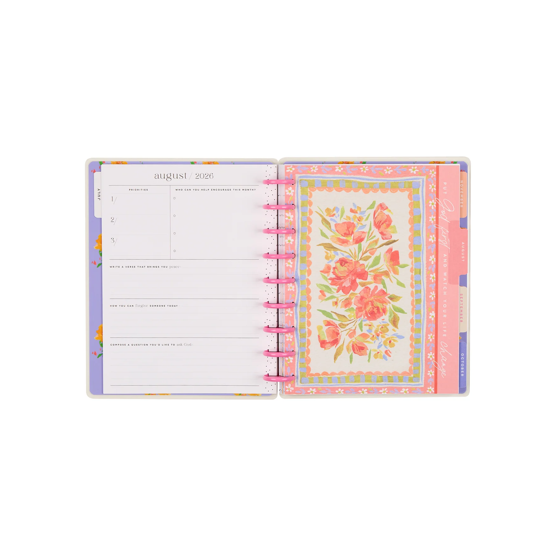 2026–2027 French Papers Customizable Faith Planner - Classic Faith Layout - 12 Months - Image 15