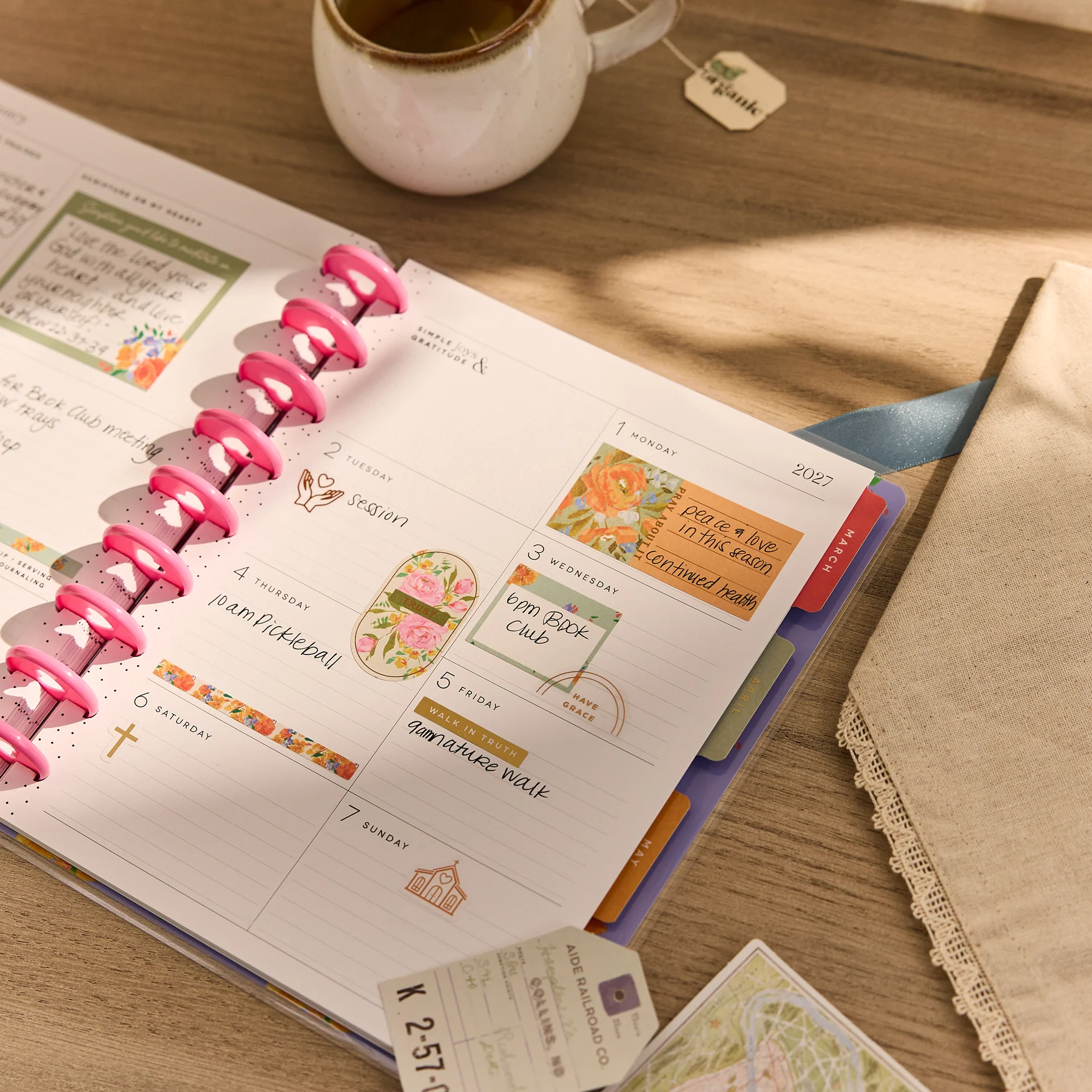 2026–2027 French Papers Customizable Faith Planner - Classic Faith Layout - 12 Months - Image 6