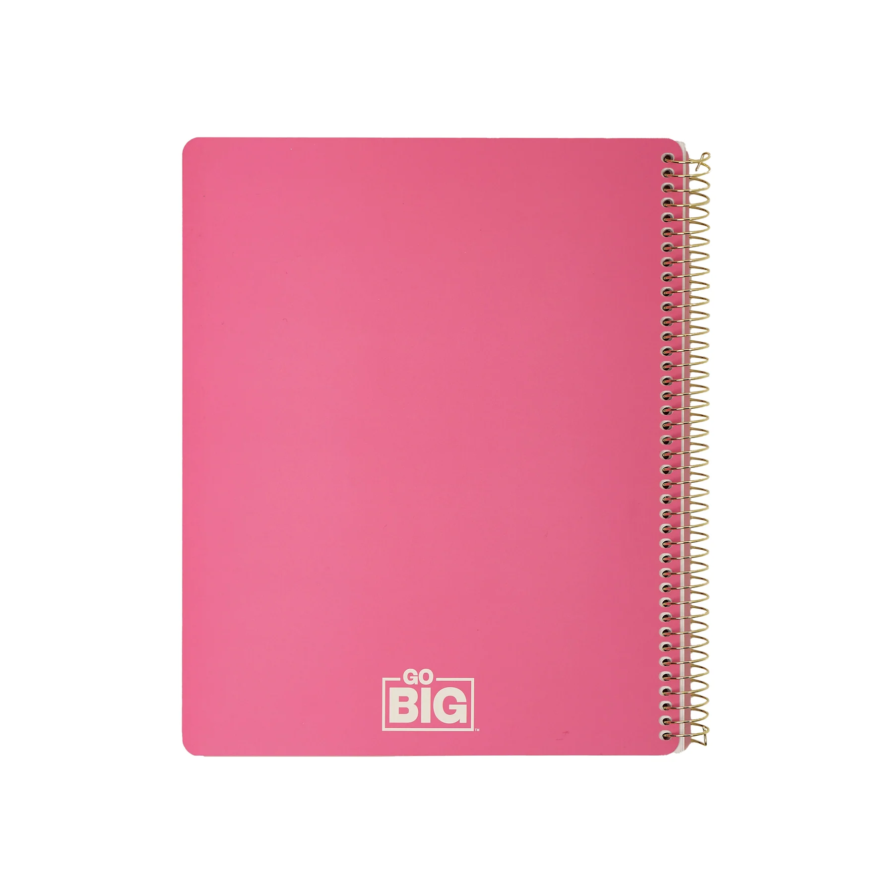 2026–2027 GO BIG Bold Pink Large Print Spiral Planner - Large Dashboard Layout - 15 Months - Image 14